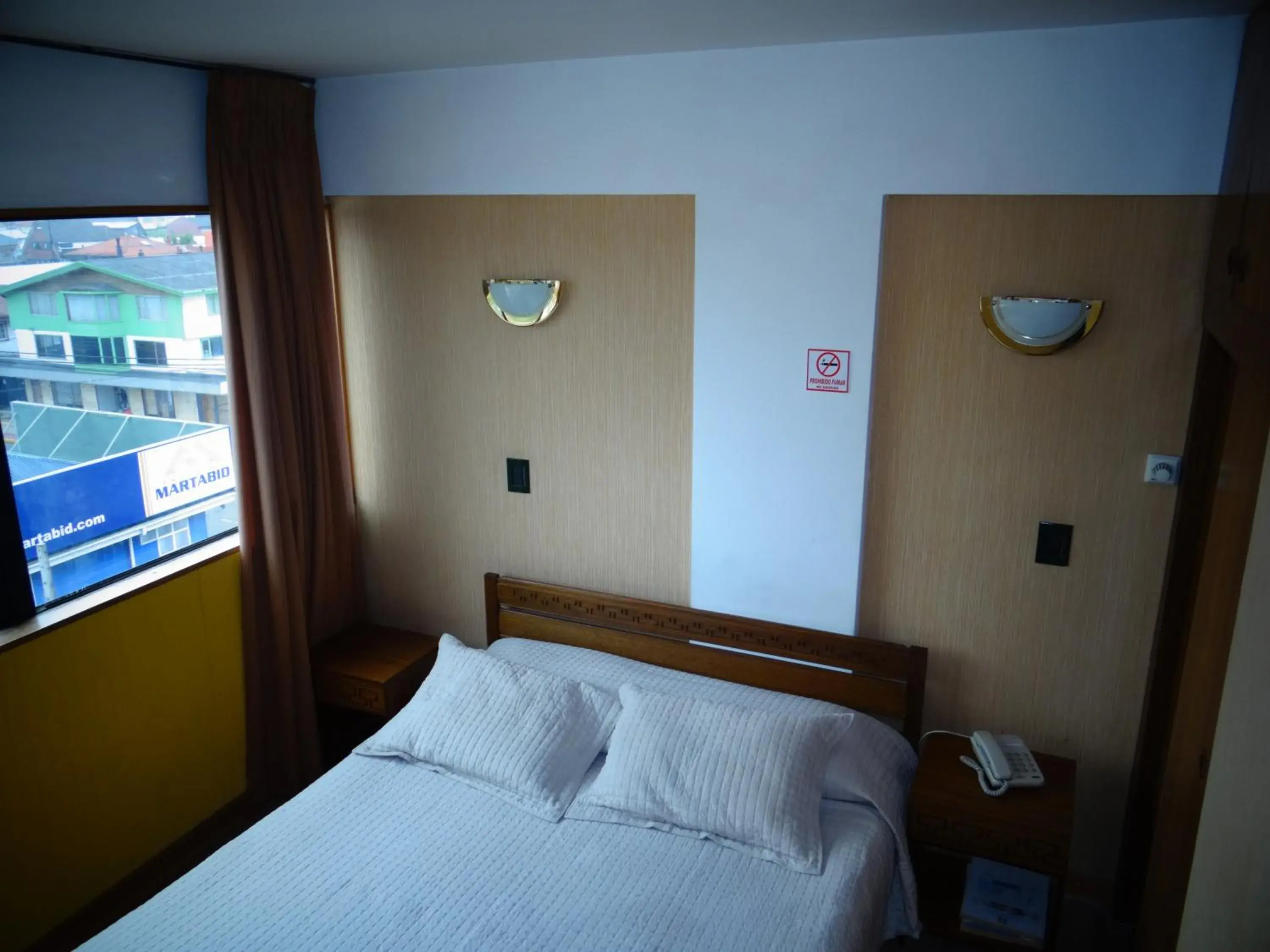 Bed in Hotel Antupiren