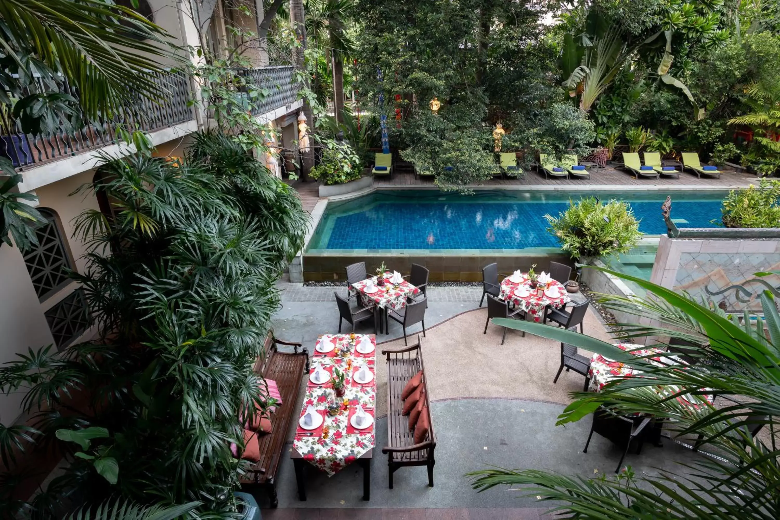 Pool View in Ariyasom Villa - SHA Extra Plus