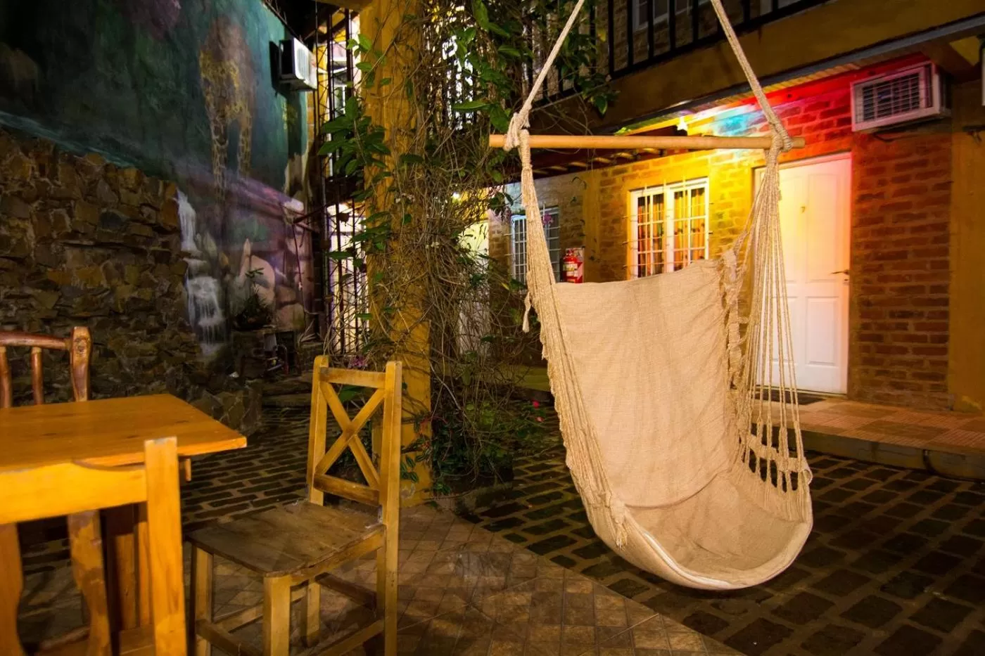 Patio in Posada Los Tajibos