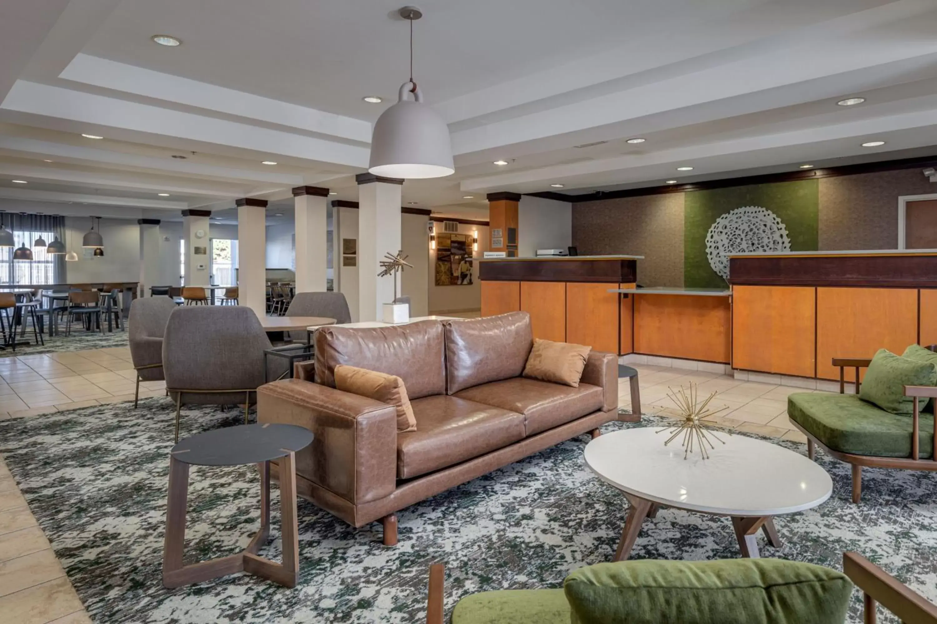 Lobby or reception, Lobby/Reception in Fairfield Inn & Suites by Marriott Lawton