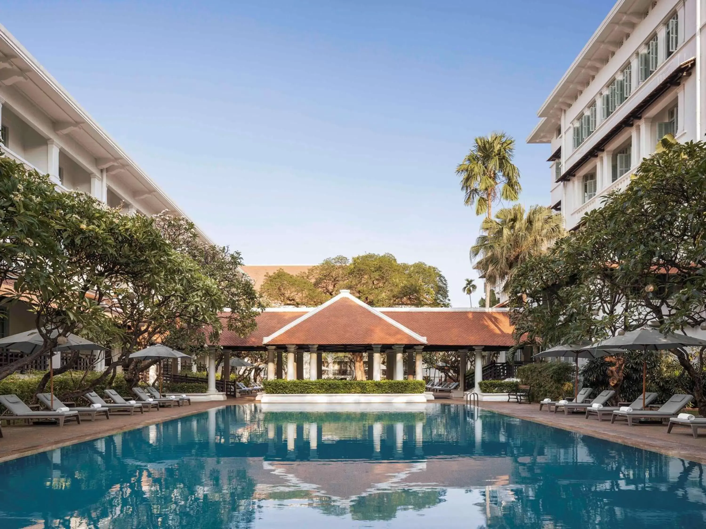 Property building in Raffles Hotel Le Royal