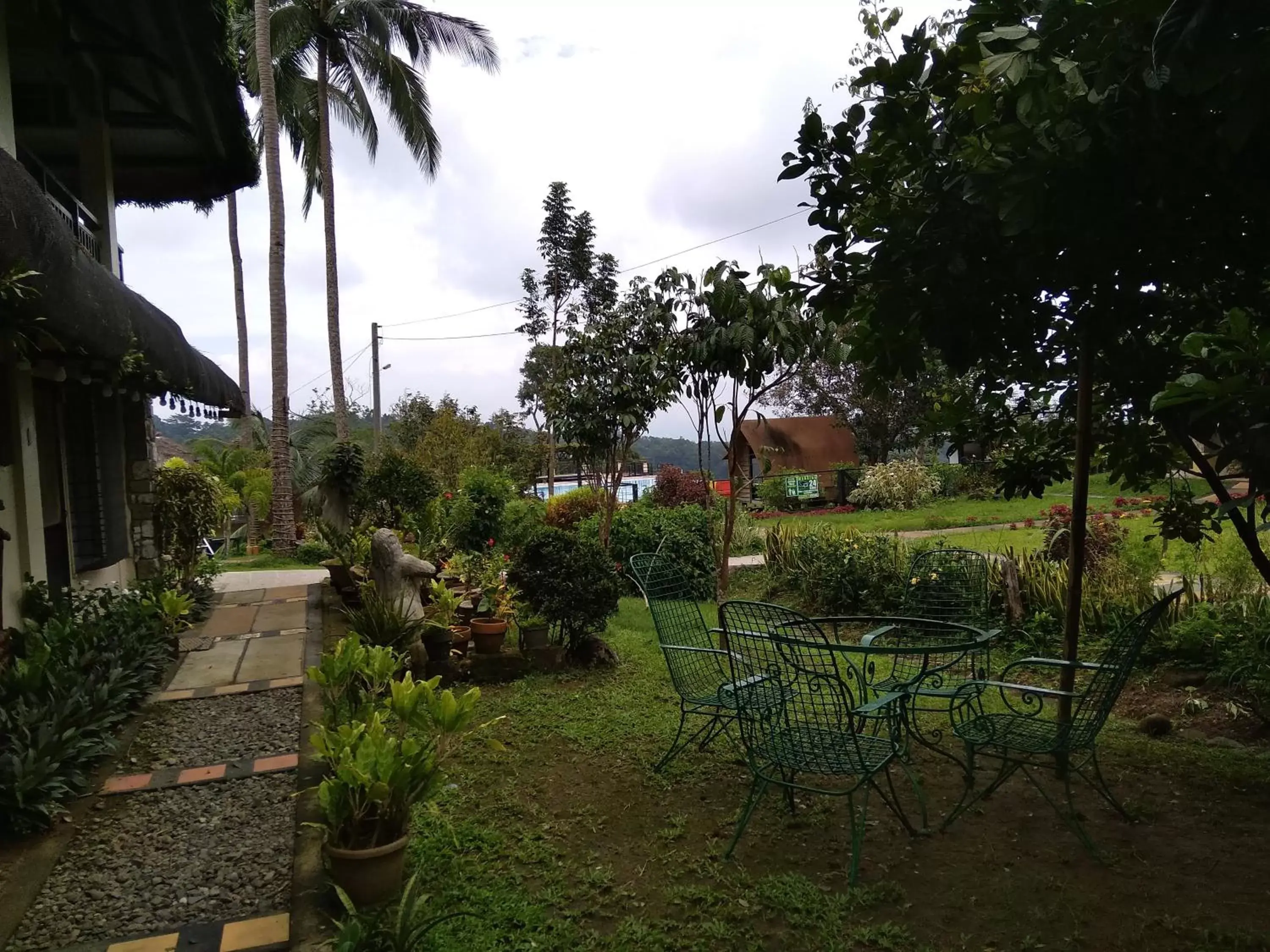 Garden in The Duyan House at Sinagtala Resort