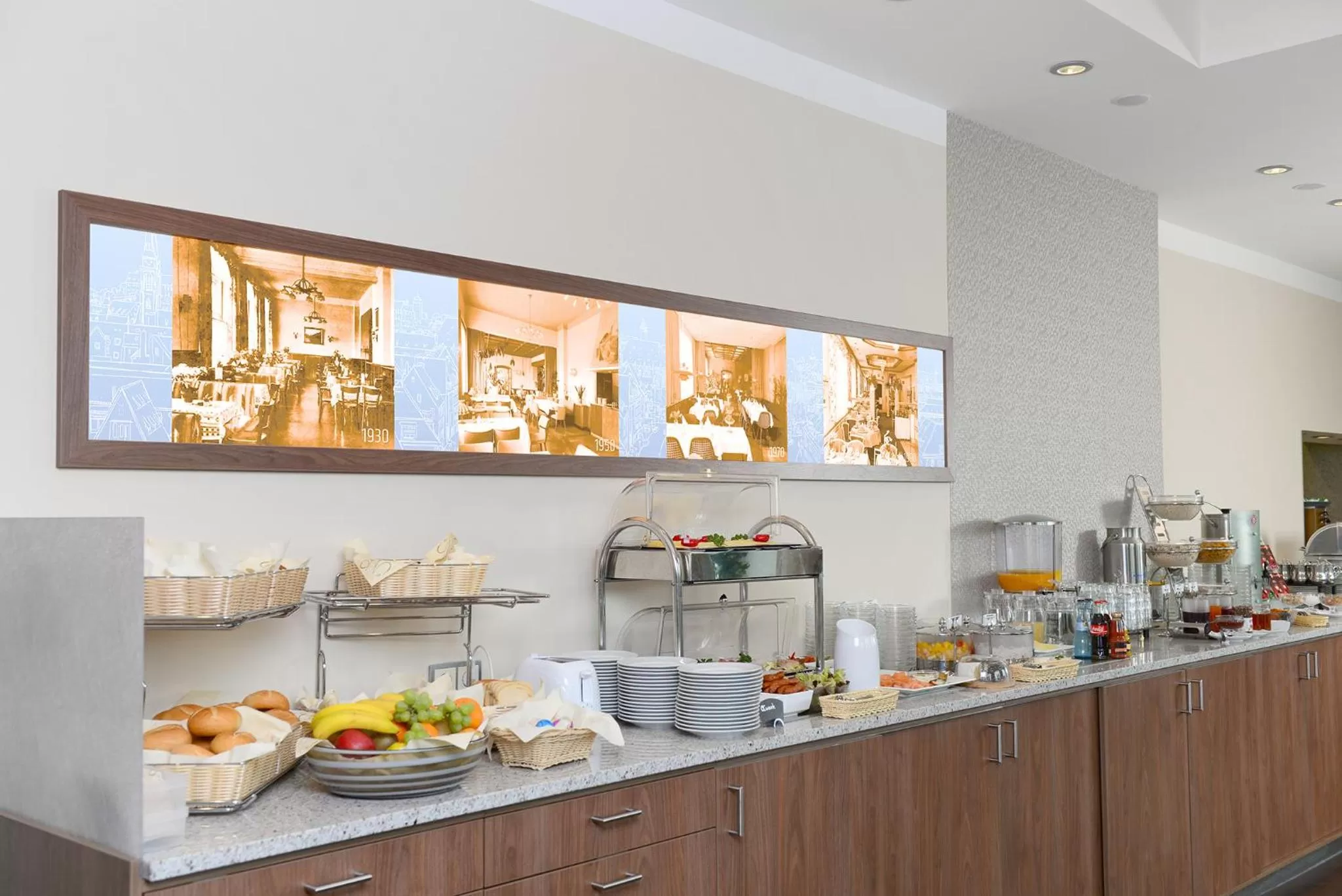 Breakfast in Ringhotel Loew's Merkur