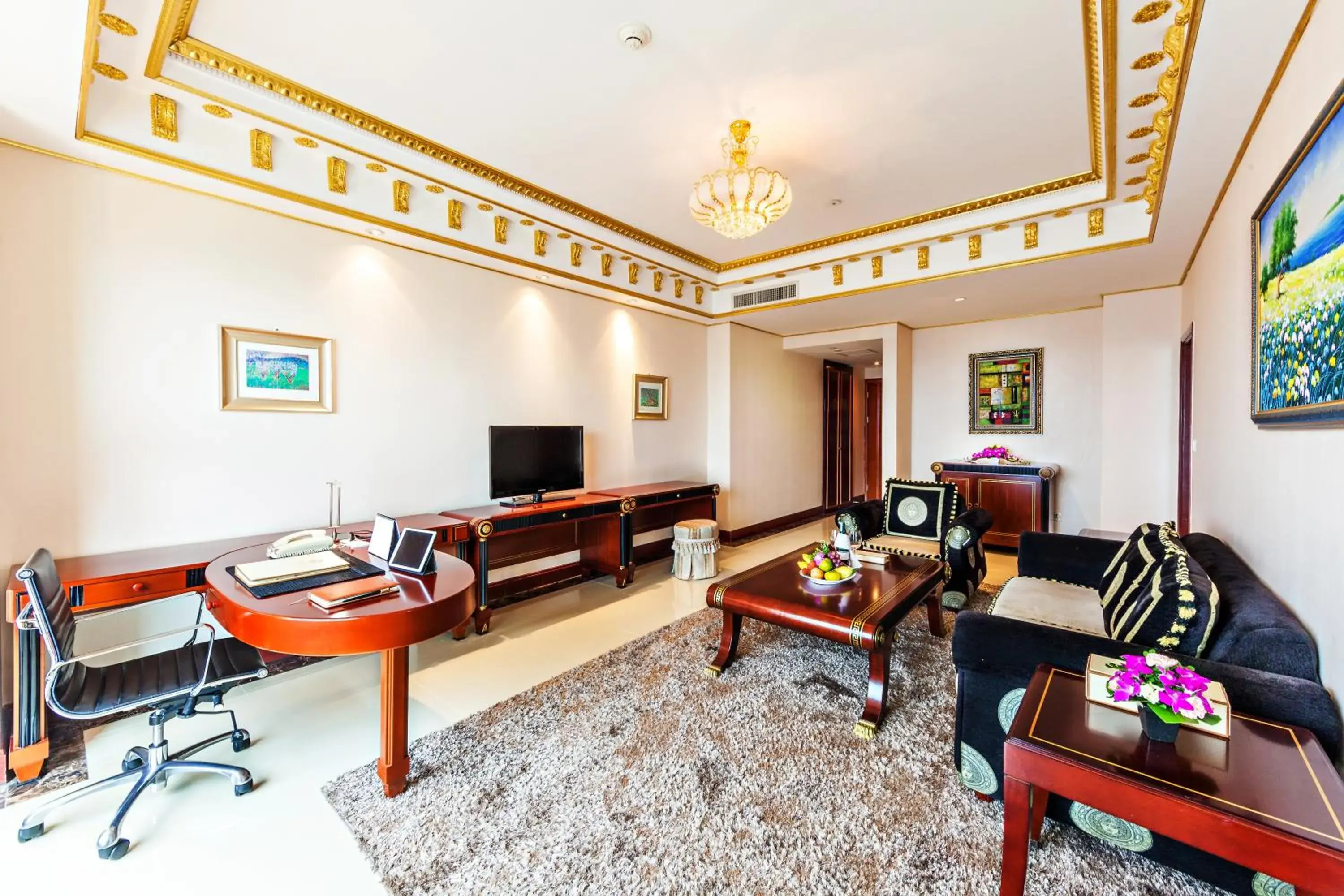 Living room, Seating Area in Grand Plaza Hanoi Hotel