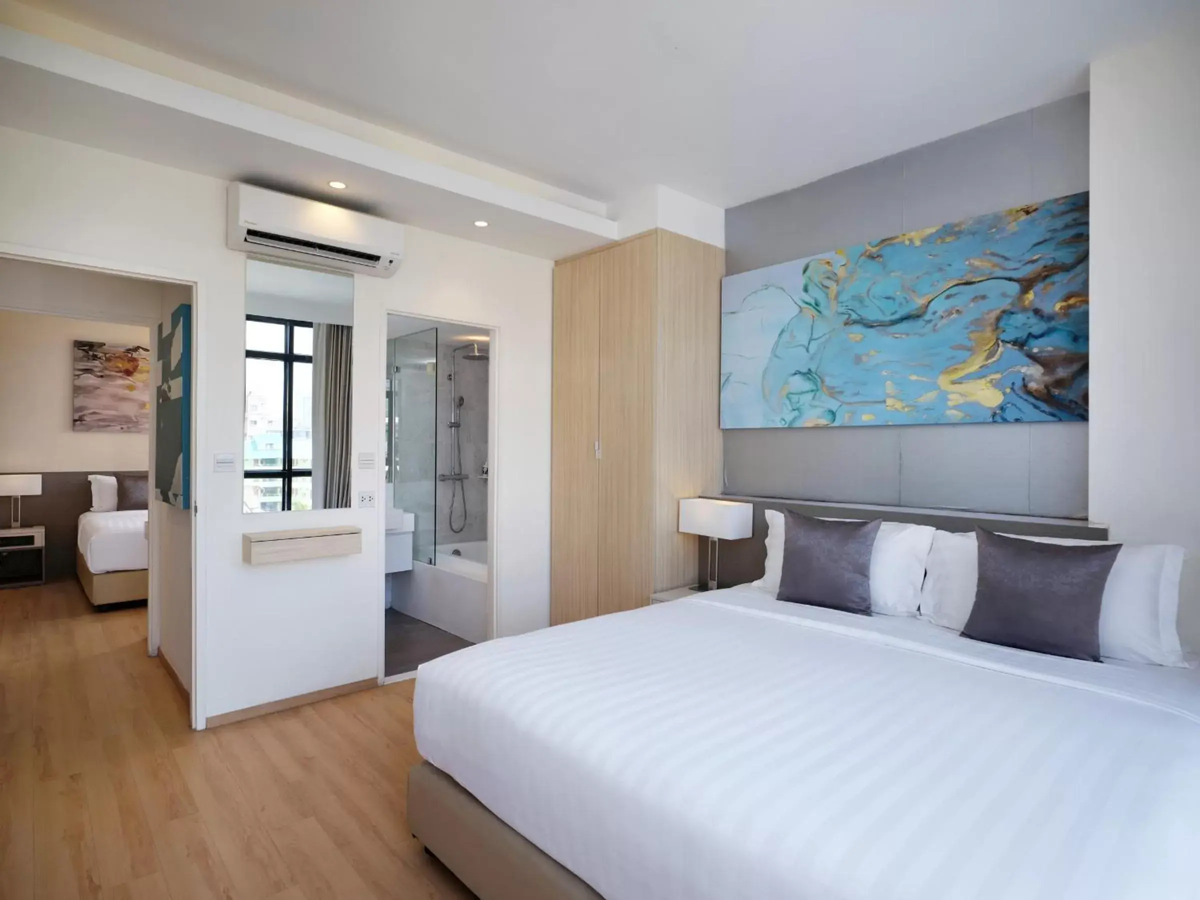 Bedroom, Bed in Arden Hotel and Residence by At Mind