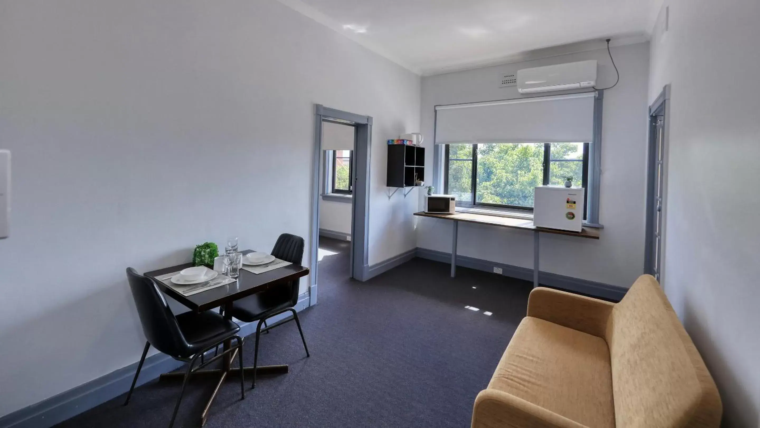 Seating Area in Broadway Hotel