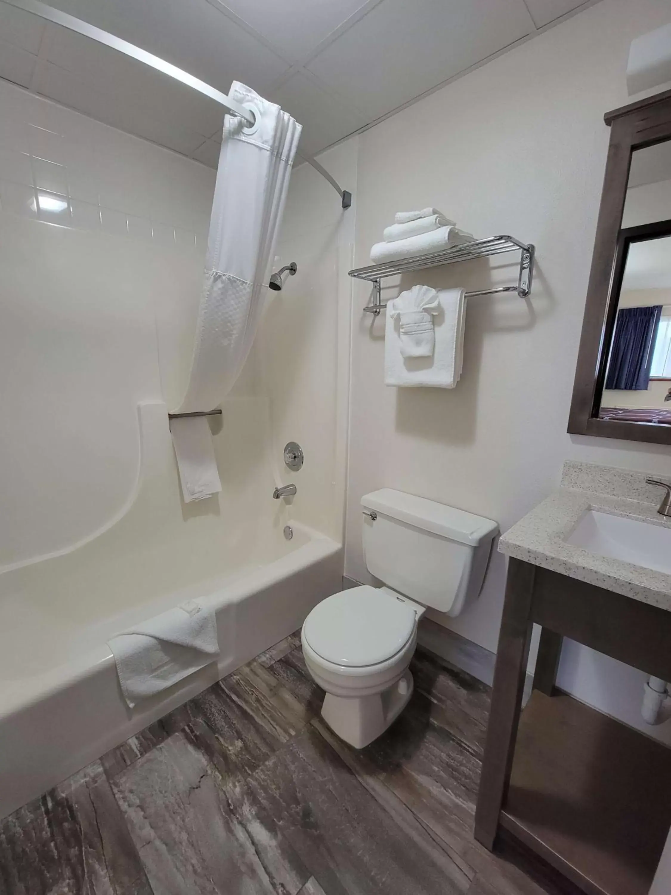 Bathroom in SureStay Plus Hotel by Best Western Grand Island