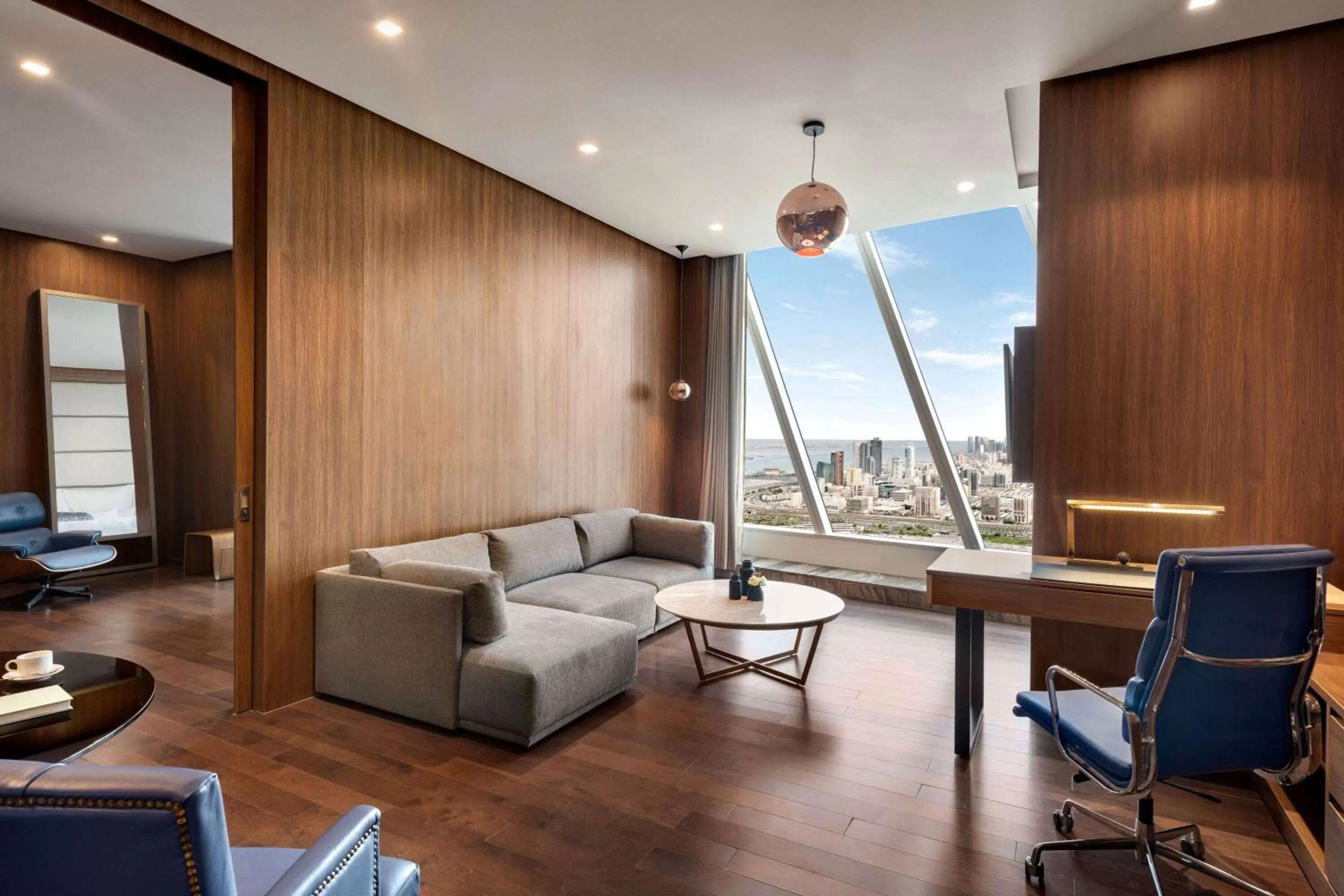 Bed in Wyndham Grand Manama