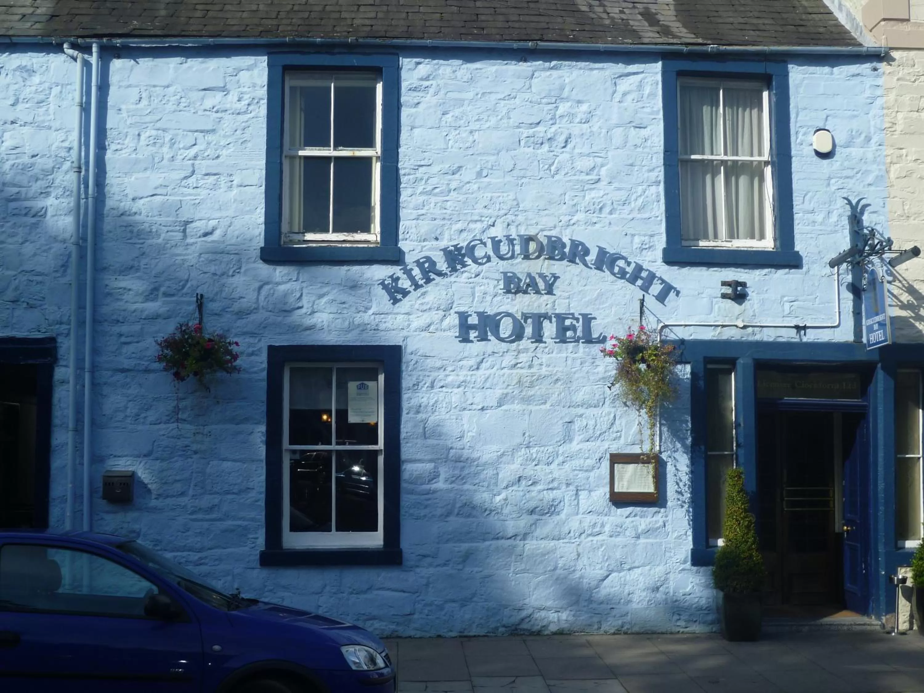 Facade/entrance, Property Building in The Kirkcudbright Bay Hotel