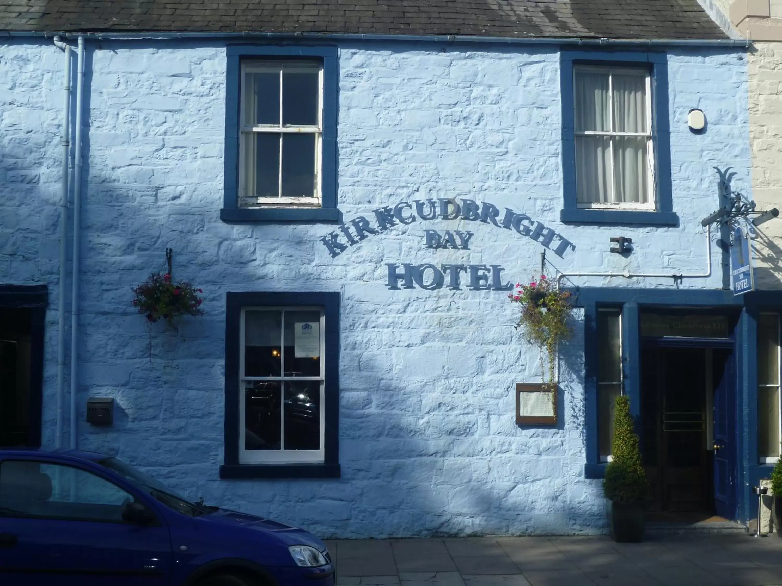 Facade/entrance, Property Building in The Kirkcudbright Bay Hotel