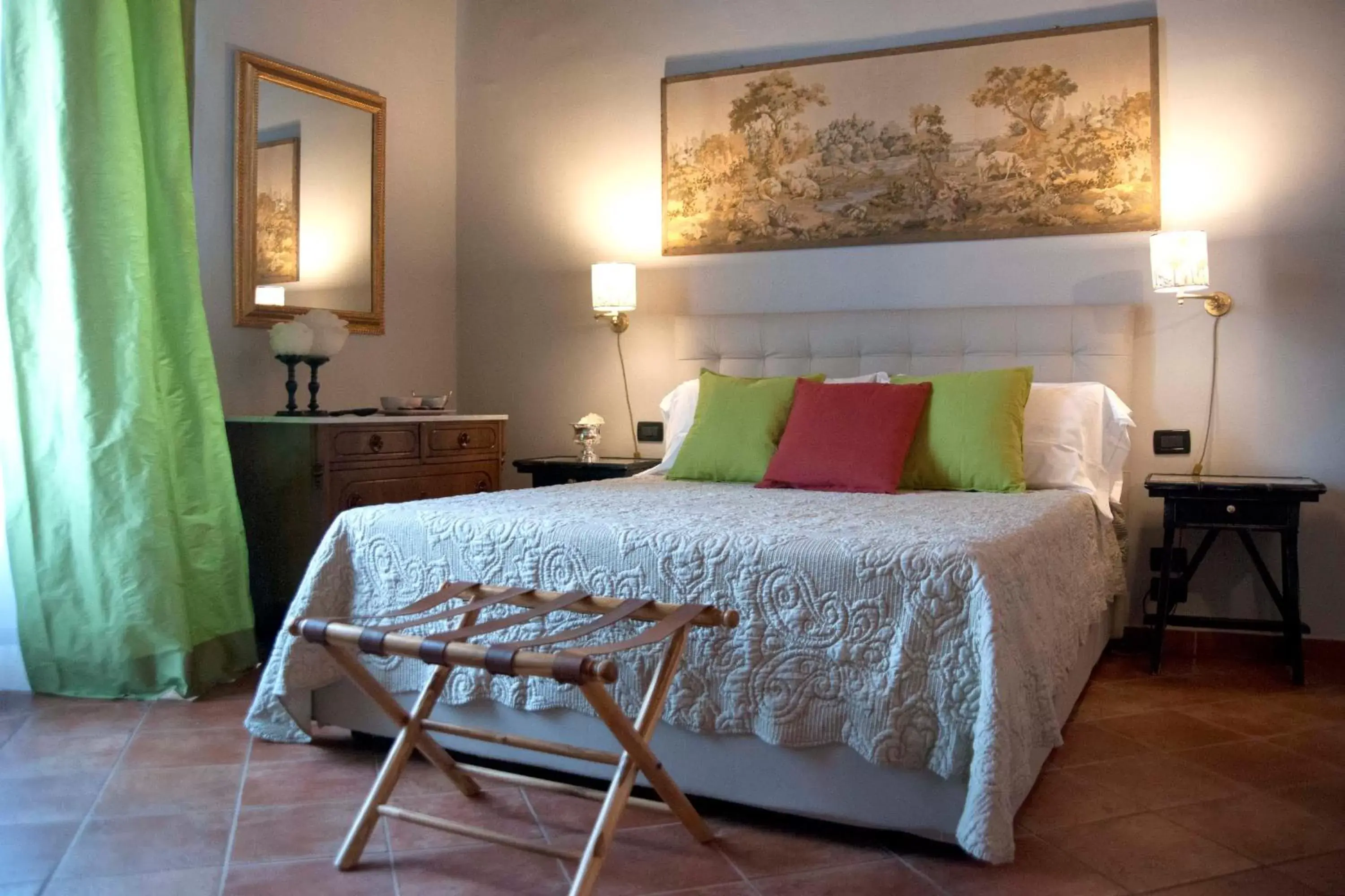 Bed in Antica Dimora De' Benci