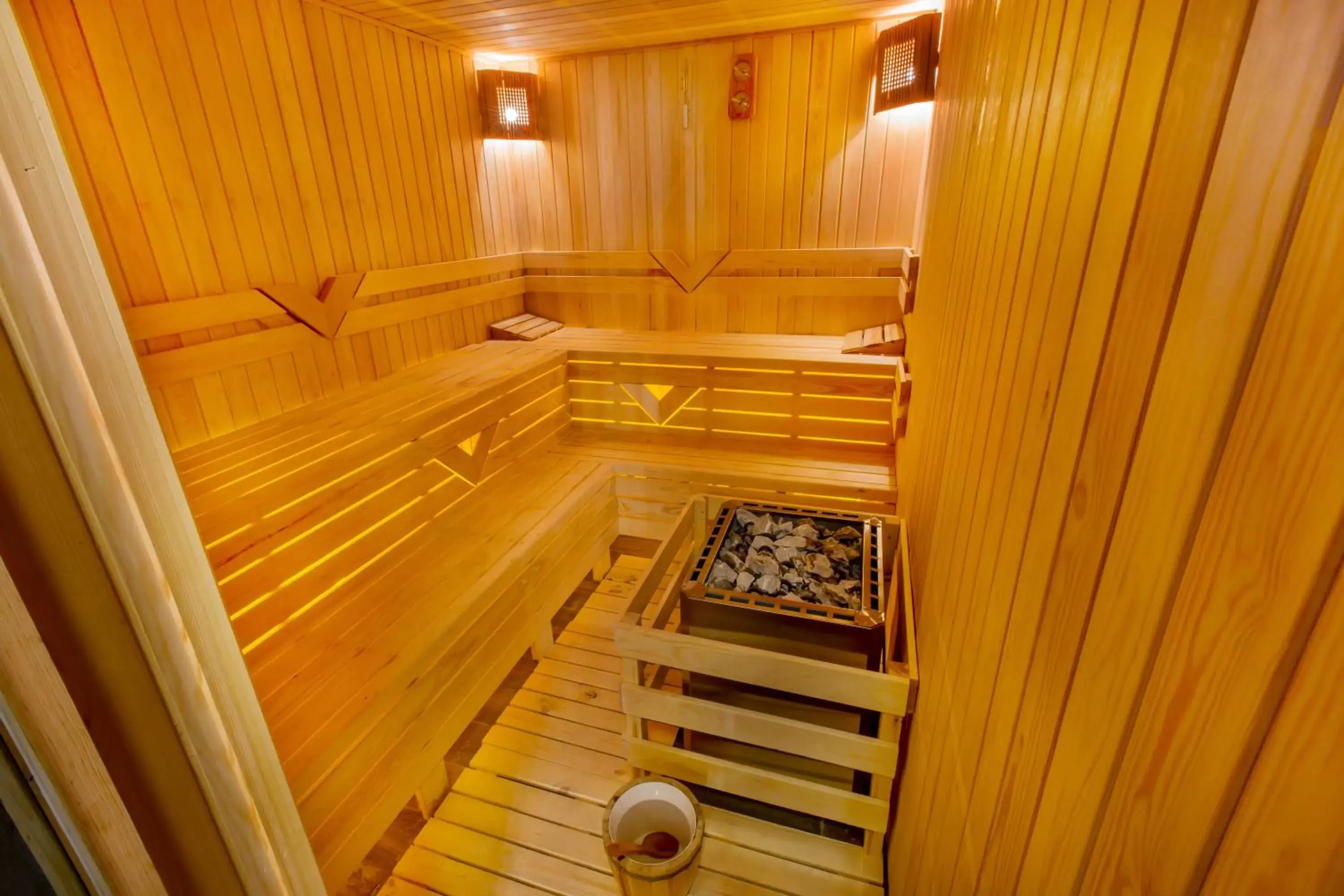 Sauna in Ramada by Wyndham Erzurum