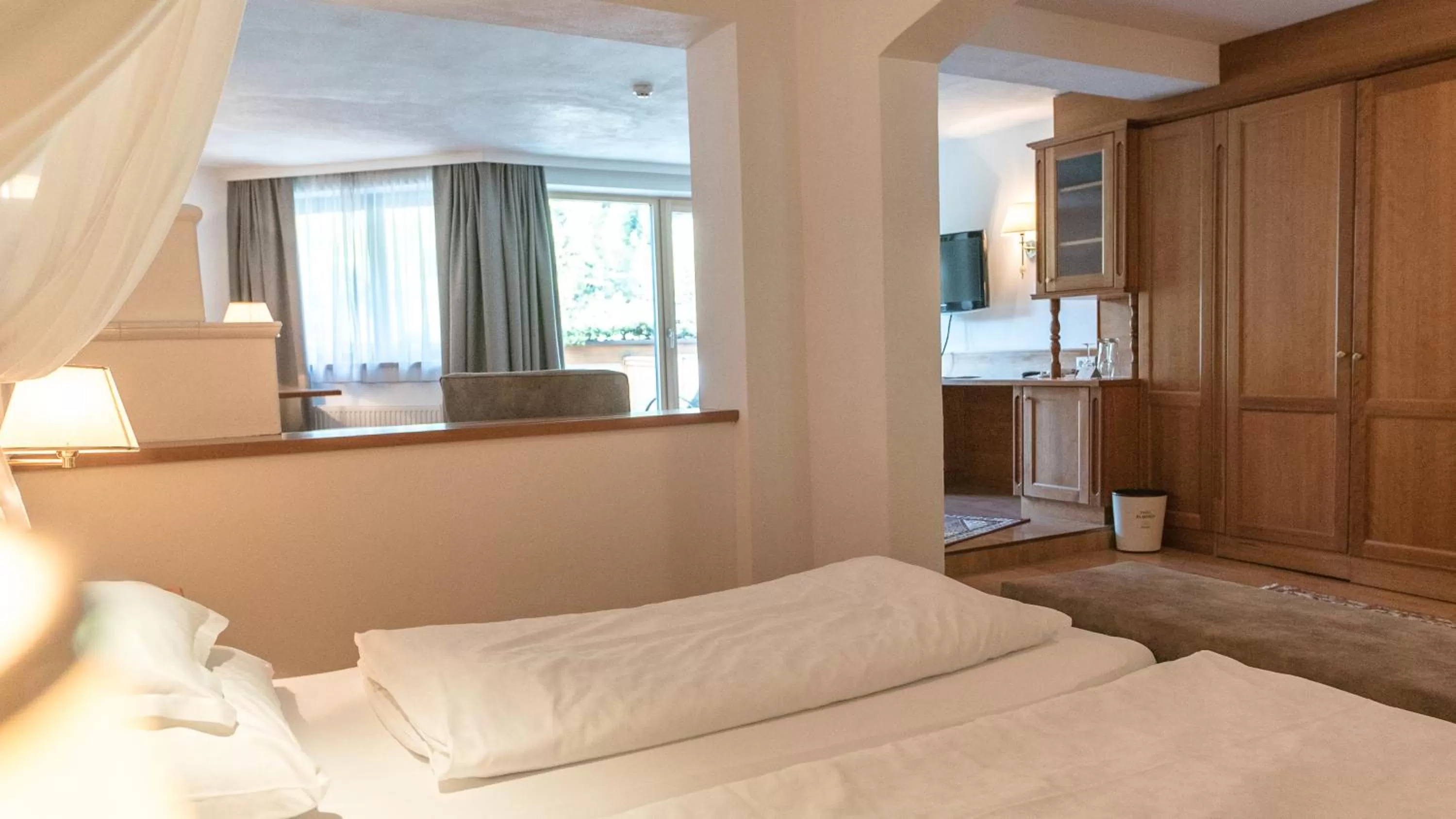 Bed in Wellnesshotel Mein Almhof Superior