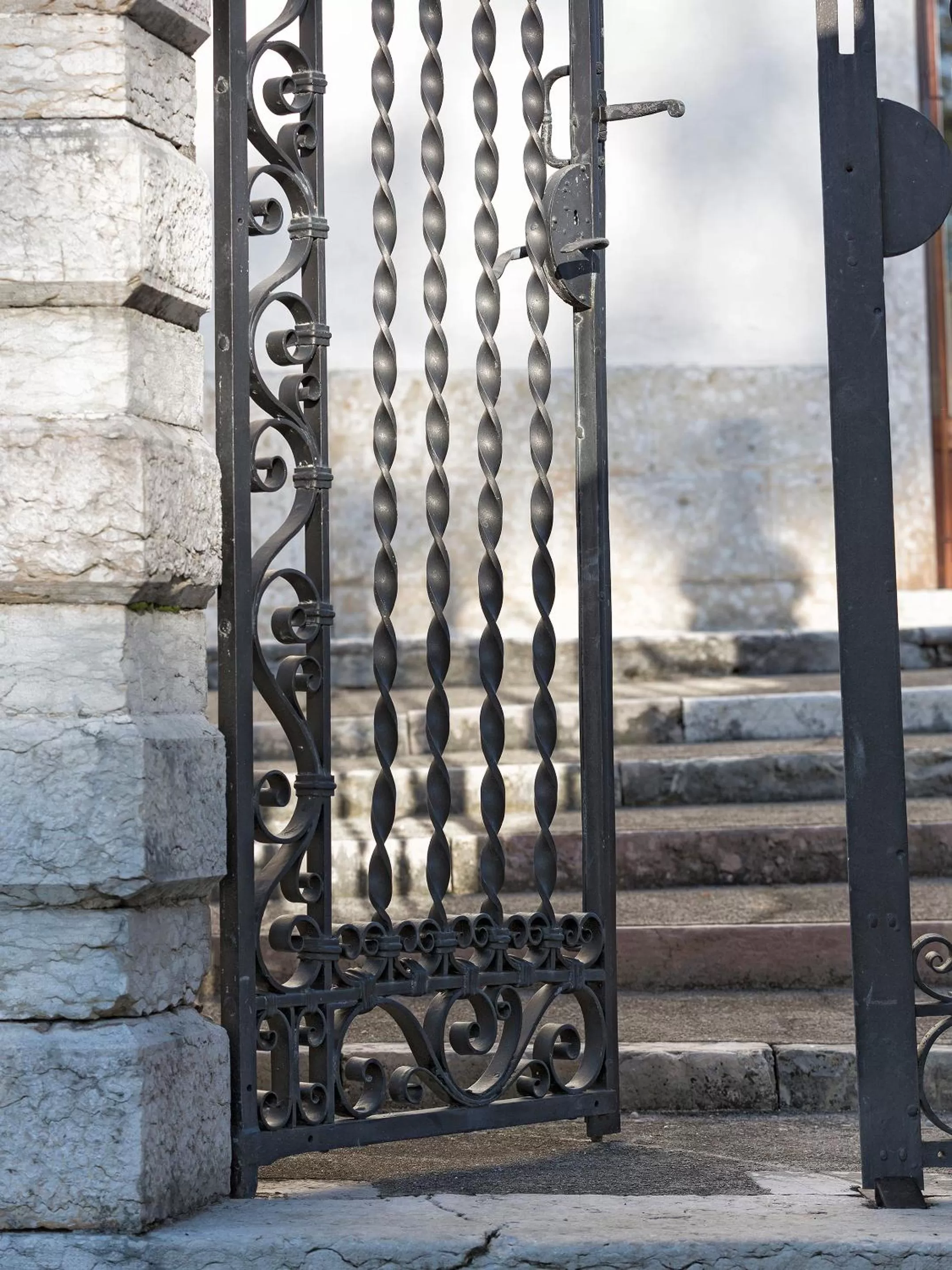 Facade/entrance in Villa Stecchini