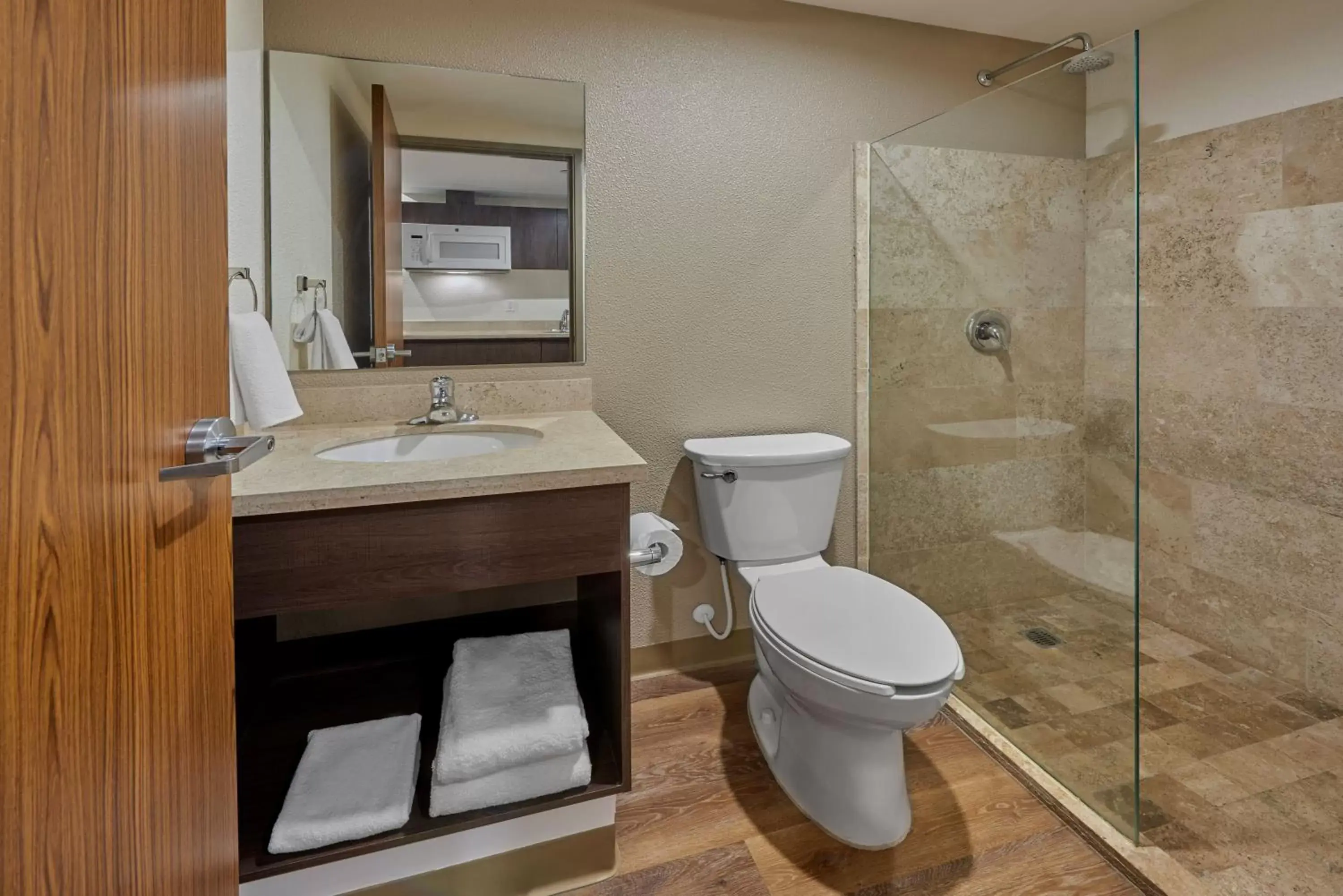 Shower, Bathroom in Extended Suites Merida Siglo XXI