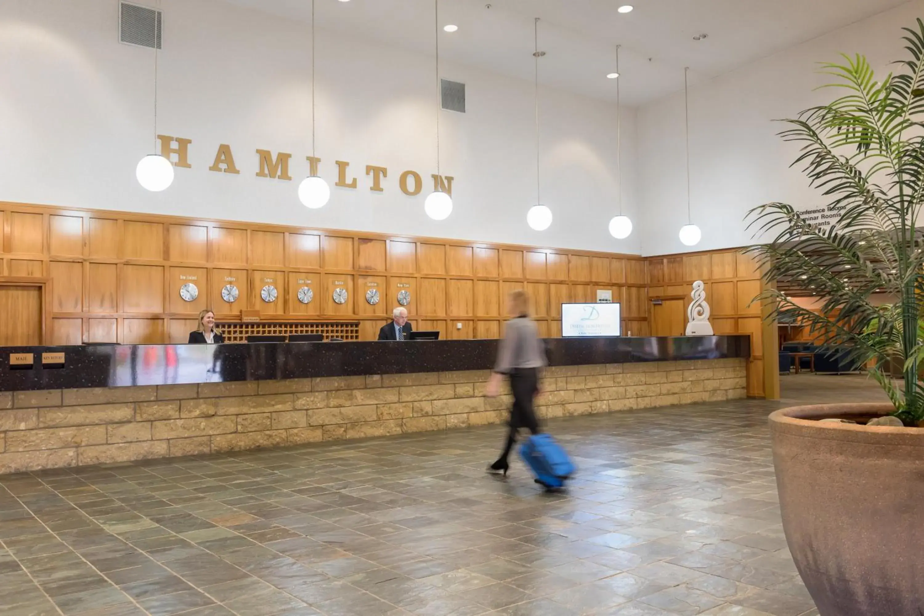 Lobby or reception in Distinction Hamilton Hotel & Conference Centre