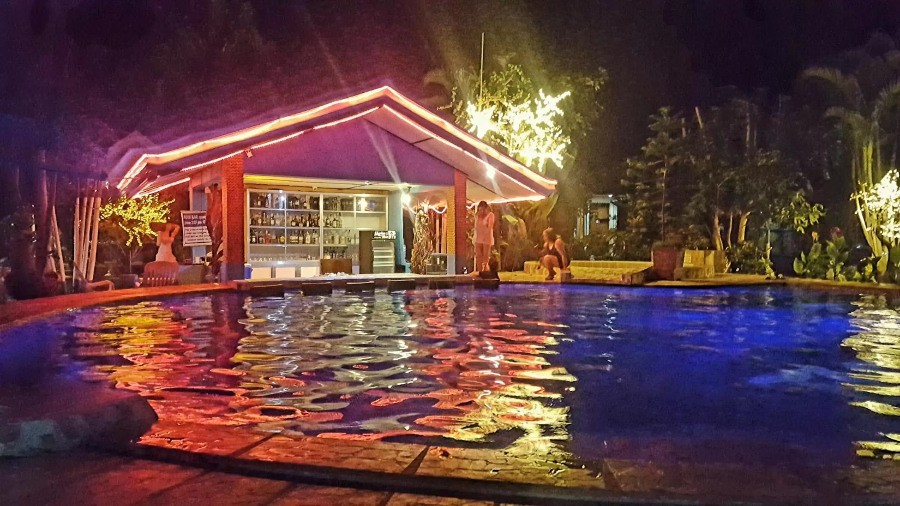 Swimming pool, Property Building in Deep Forest Garden Hotel