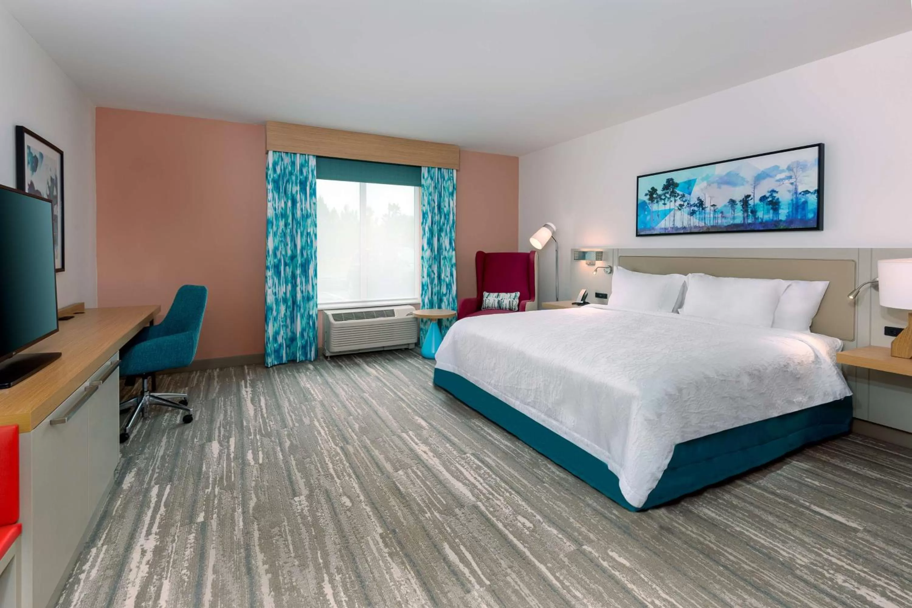 Bedroom, Bed in Hilton Garden Inn Panama City Airport, Fl