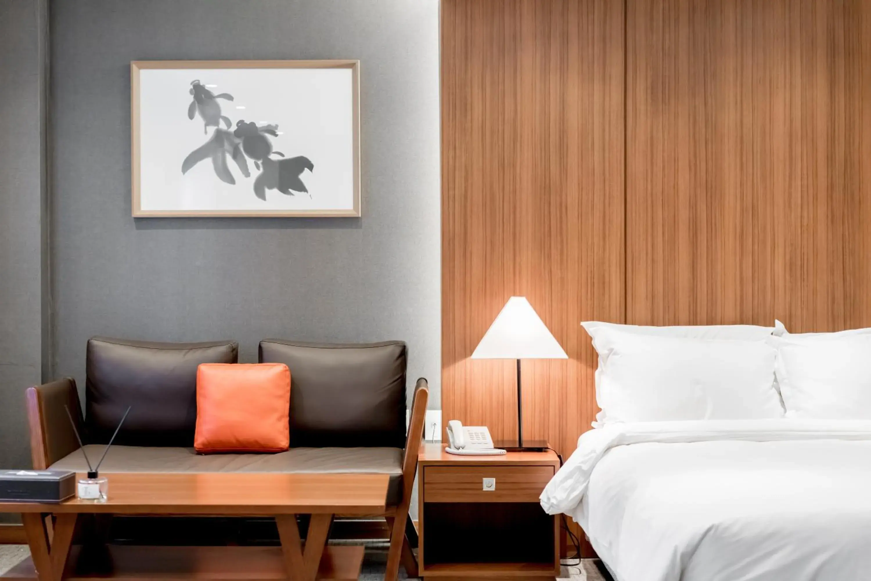 Bed in Oriens Hotel & Residences Myeongdong