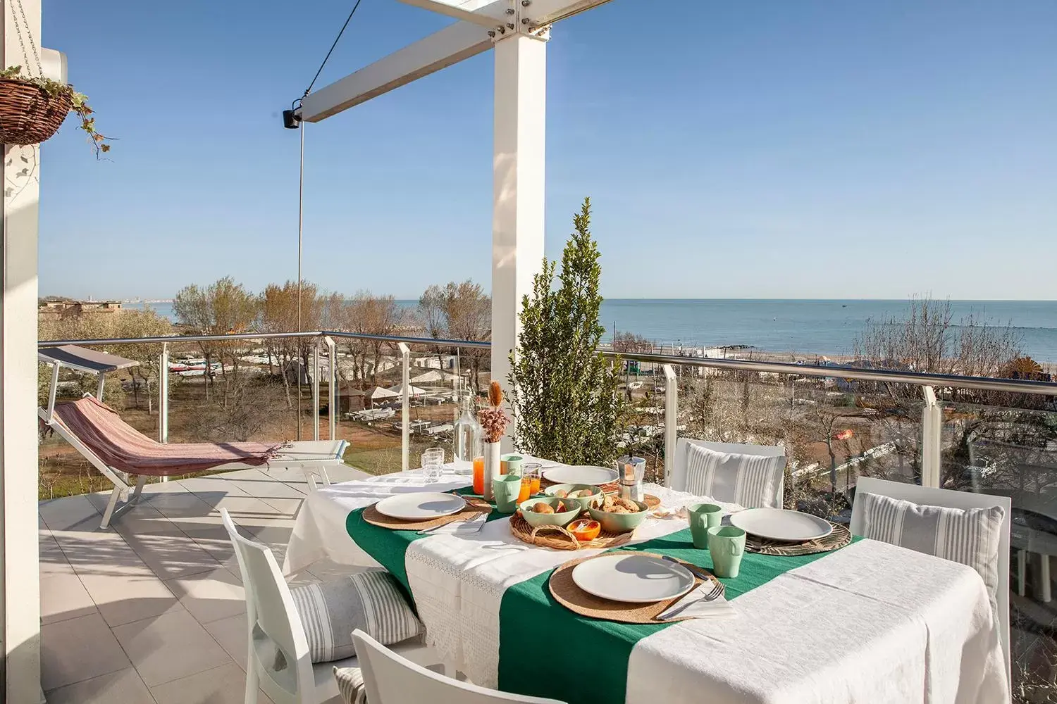 Balcony/Terrace in Residence Sunrise Cesenatico