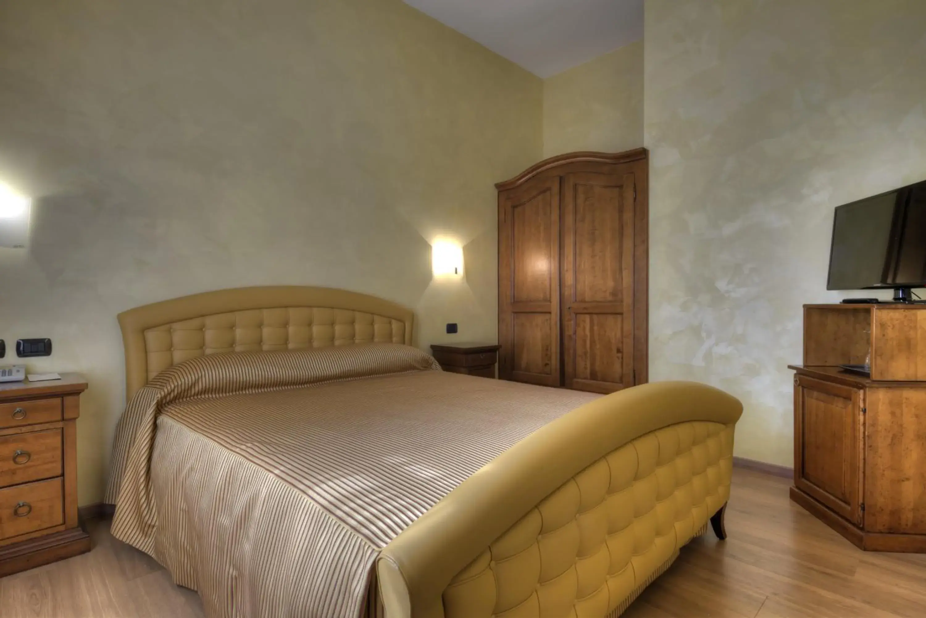 Bed in Central Park Hotel Modena