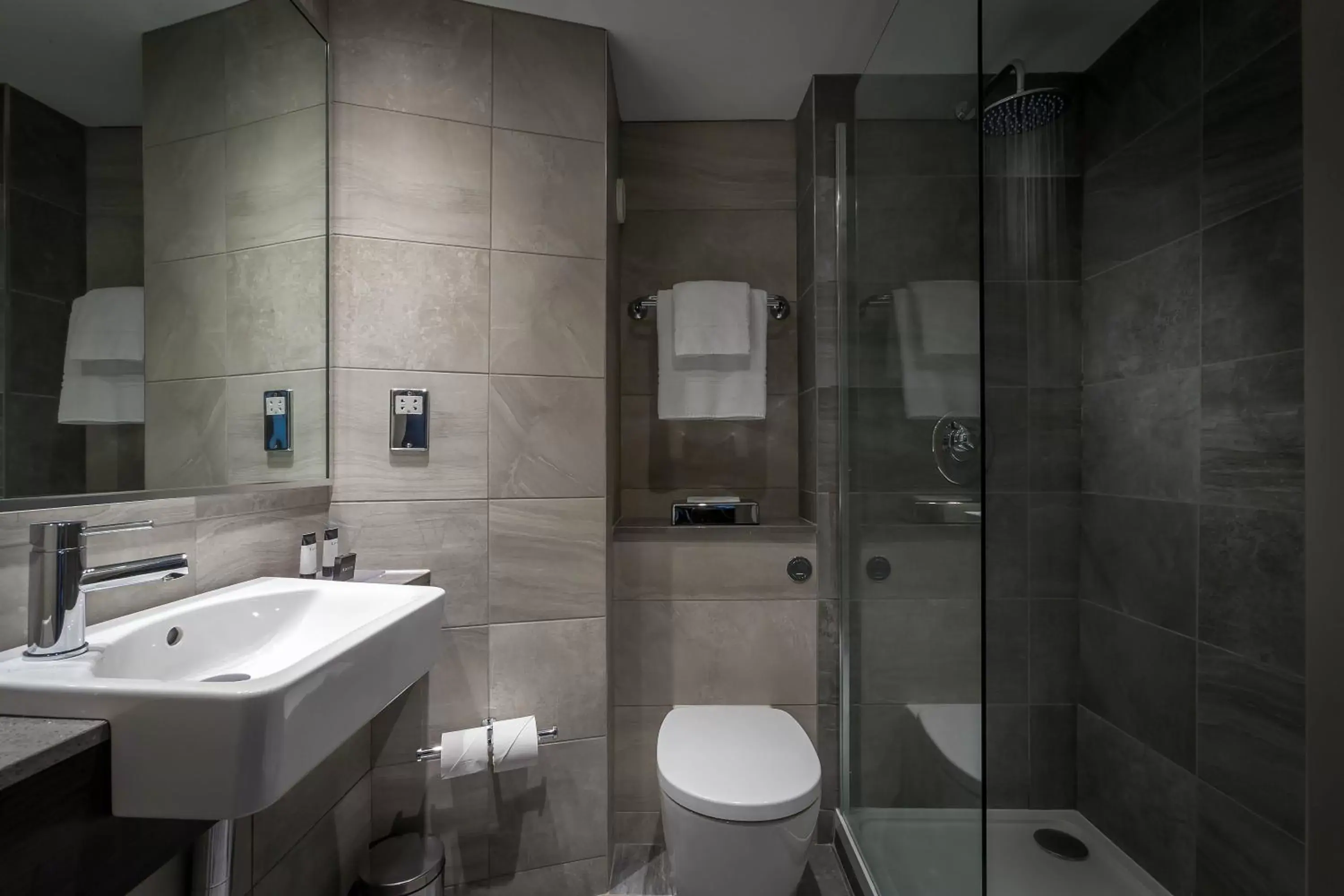 Bathroom in Clayton Hotel Manchester City Centre
