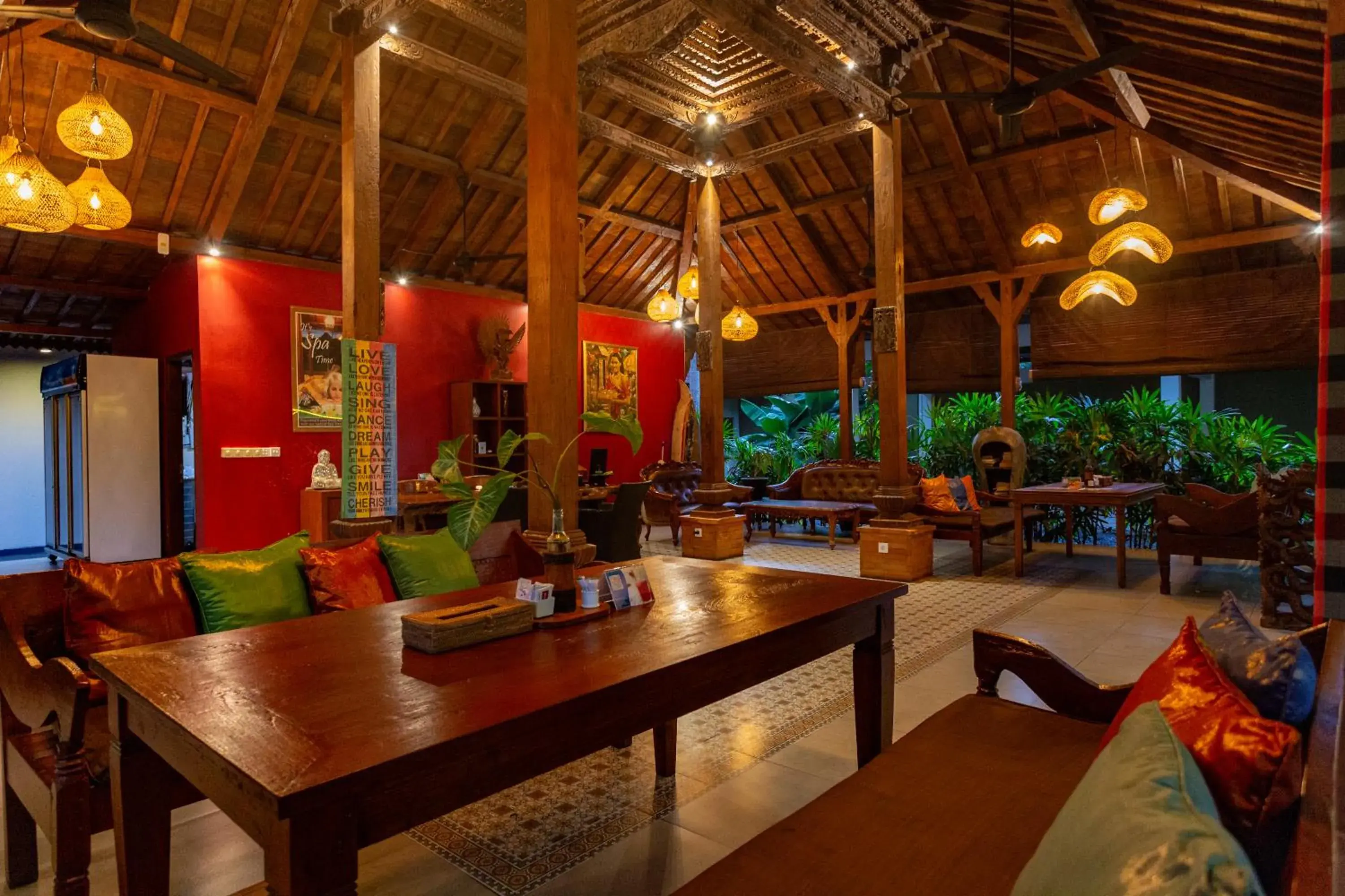 Restaurant/places to eat, Lounge/Bar in Ubud Heaven Sayan Villa