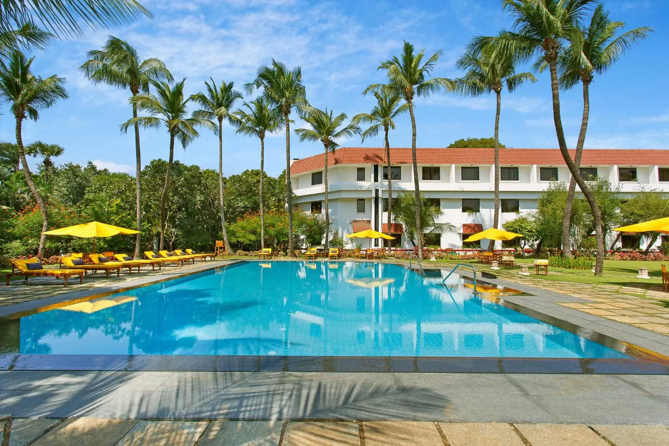 Swimming pool in Trident Chennai Swimming pool in Trident Chennai