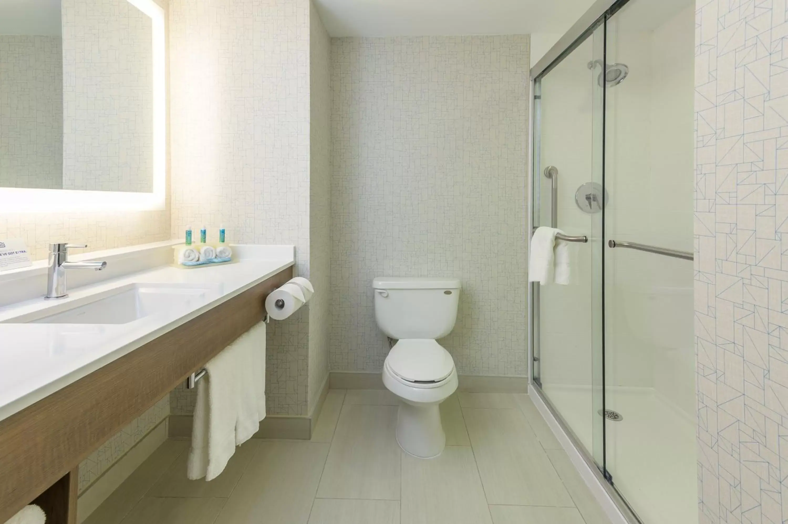 Bathroom in Holiday Inn Express Hotel & Suites North Bay, an IHG Hotel