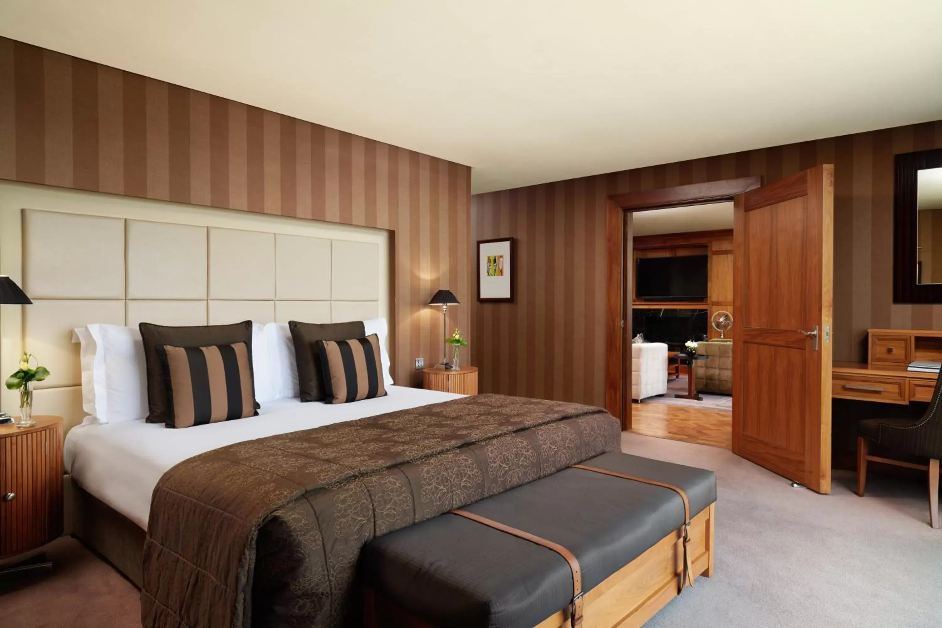 Bedroom, Bed in The Chelsea Harbour Hotel and Spa