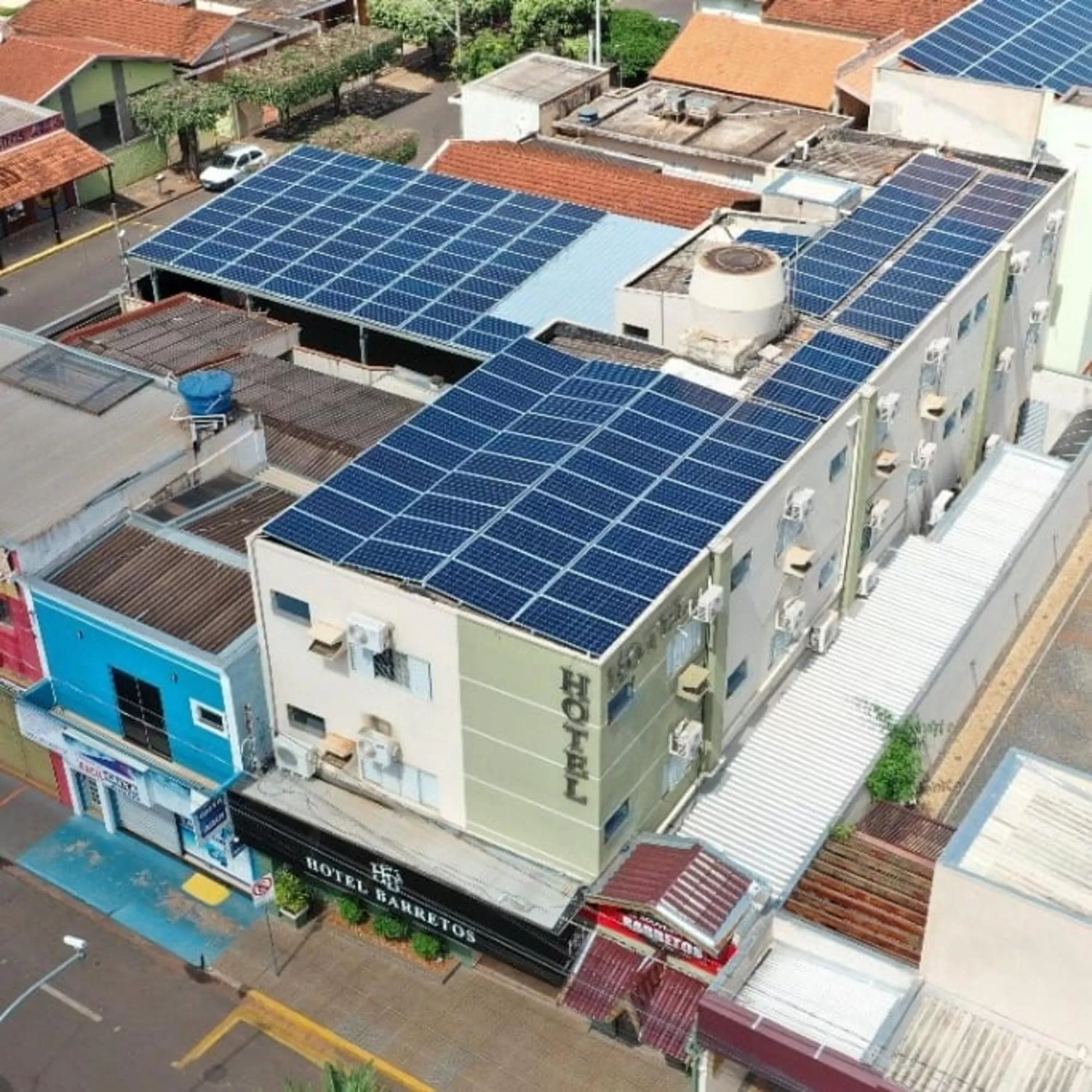 Property building in Hotel Barretos