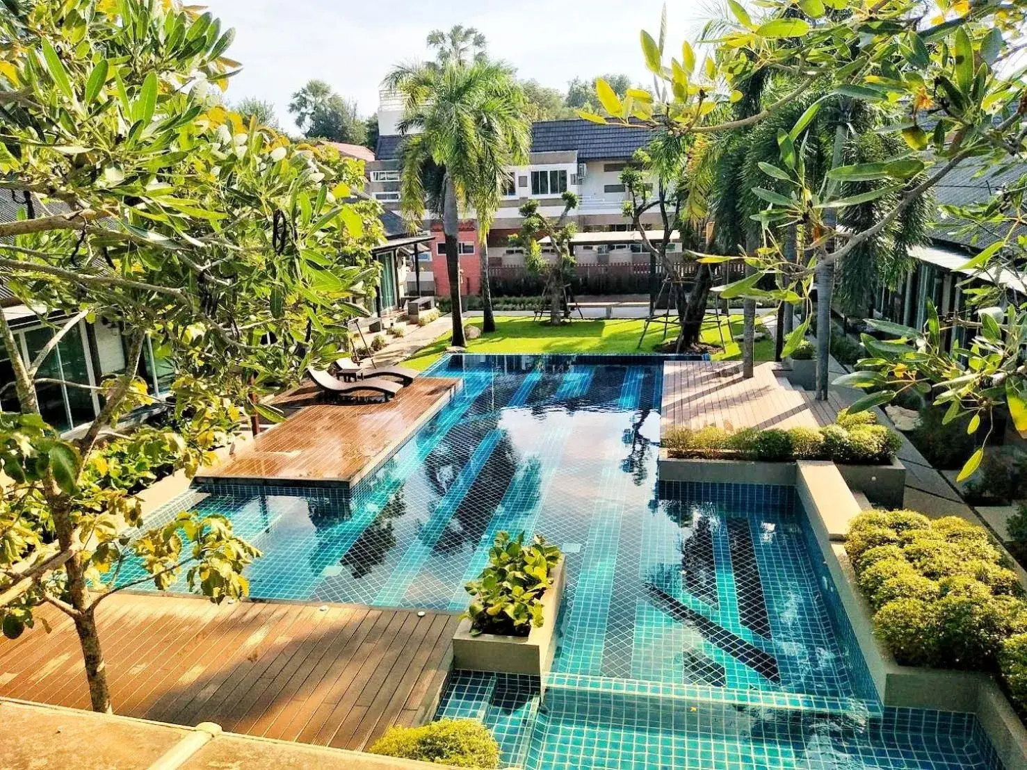 Pool View in Nirundorn Resort Chaam