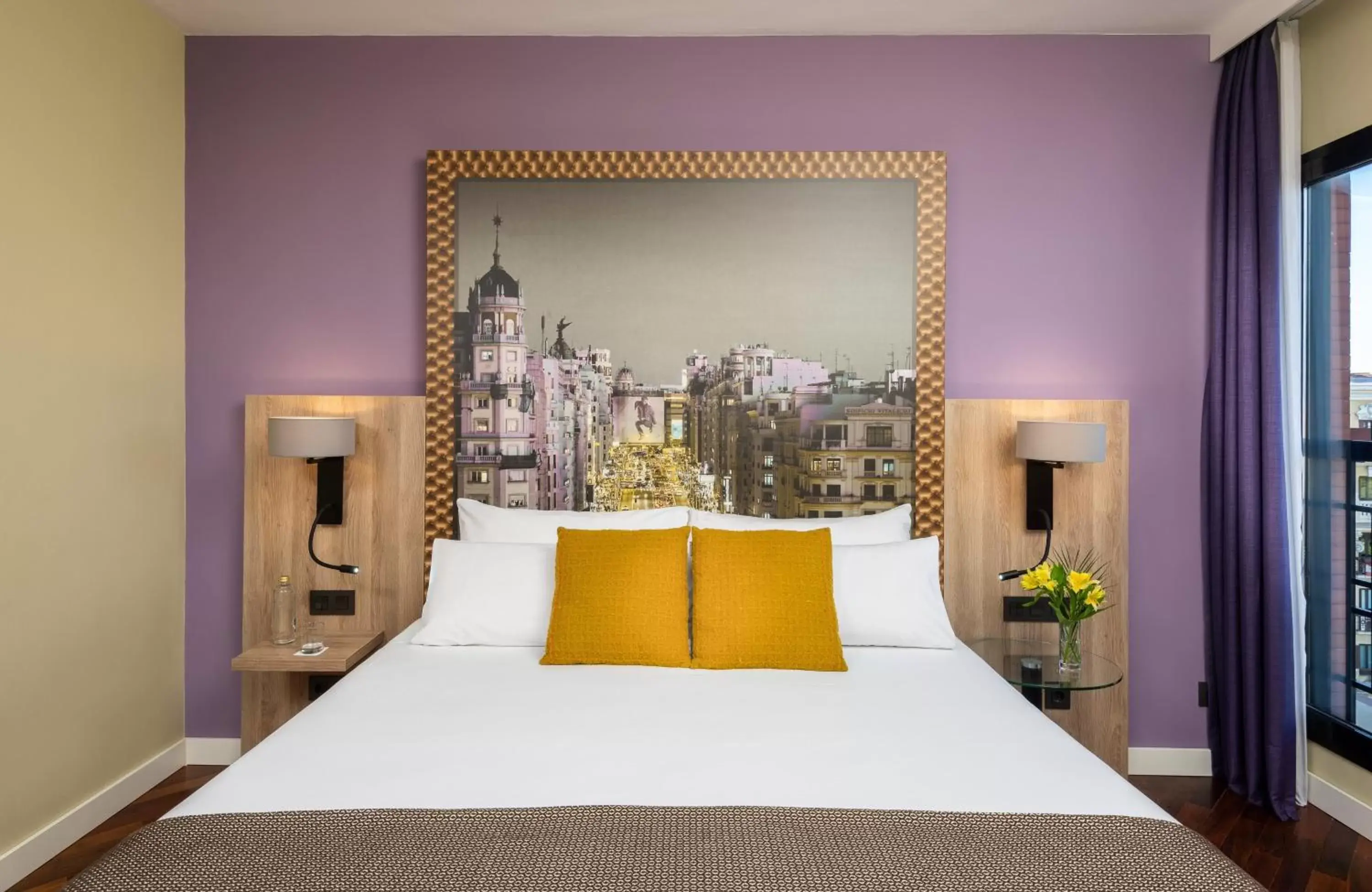 Bedroom, Bed in Leonardo Hotel Madrid City Center