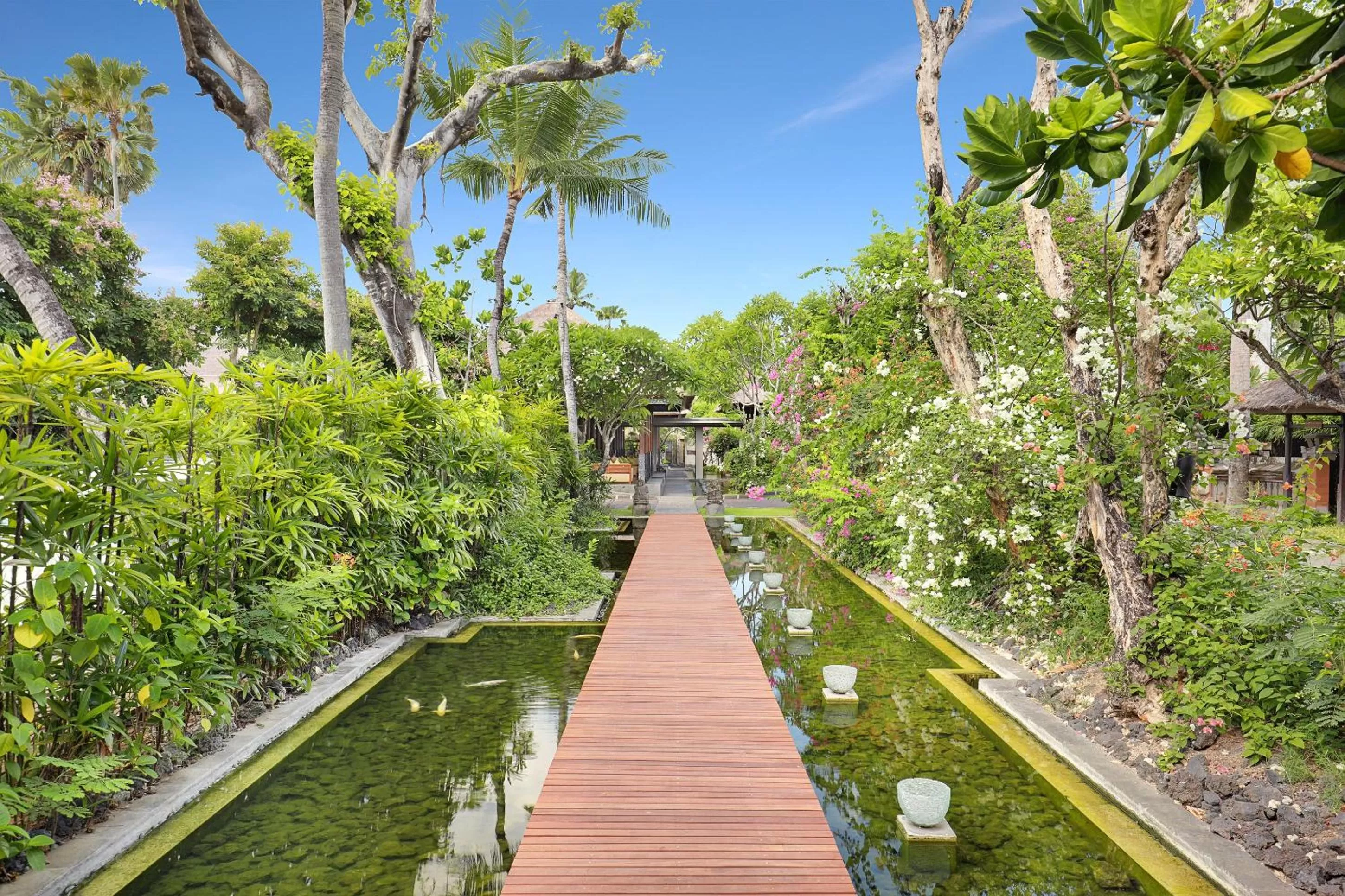 Natural landscape in Legian Beach Hotel