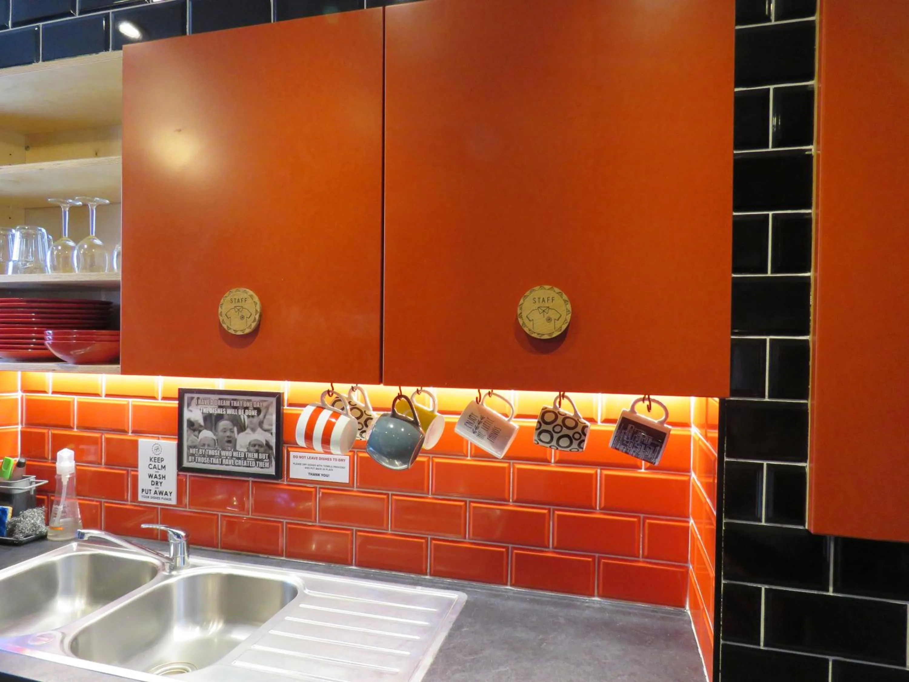 Kitchen or kitchenette in Bazpackers