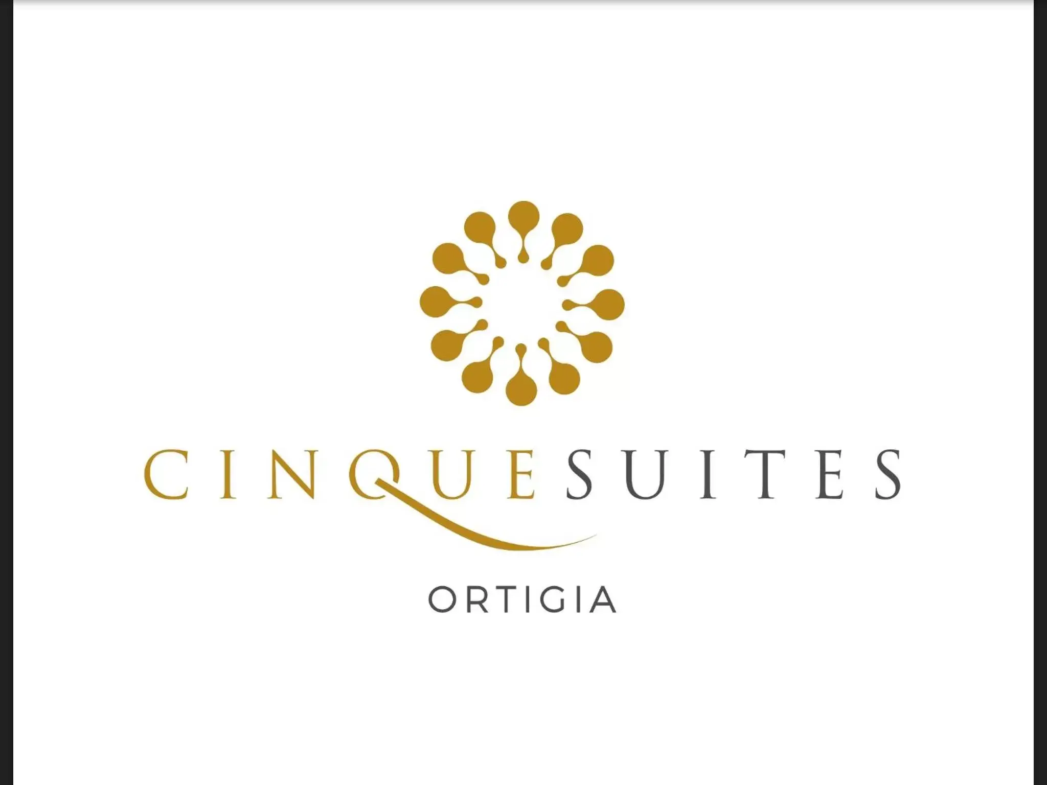 Communal lounge/ TV room, Property Logo/Sign in CinqueSuites Ortigia