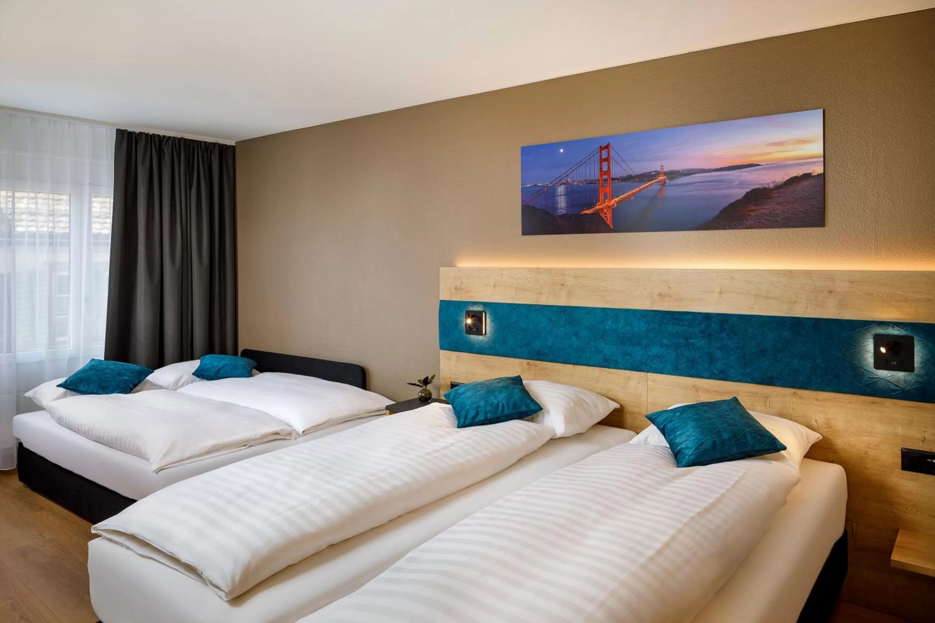 Bed in Hotel California