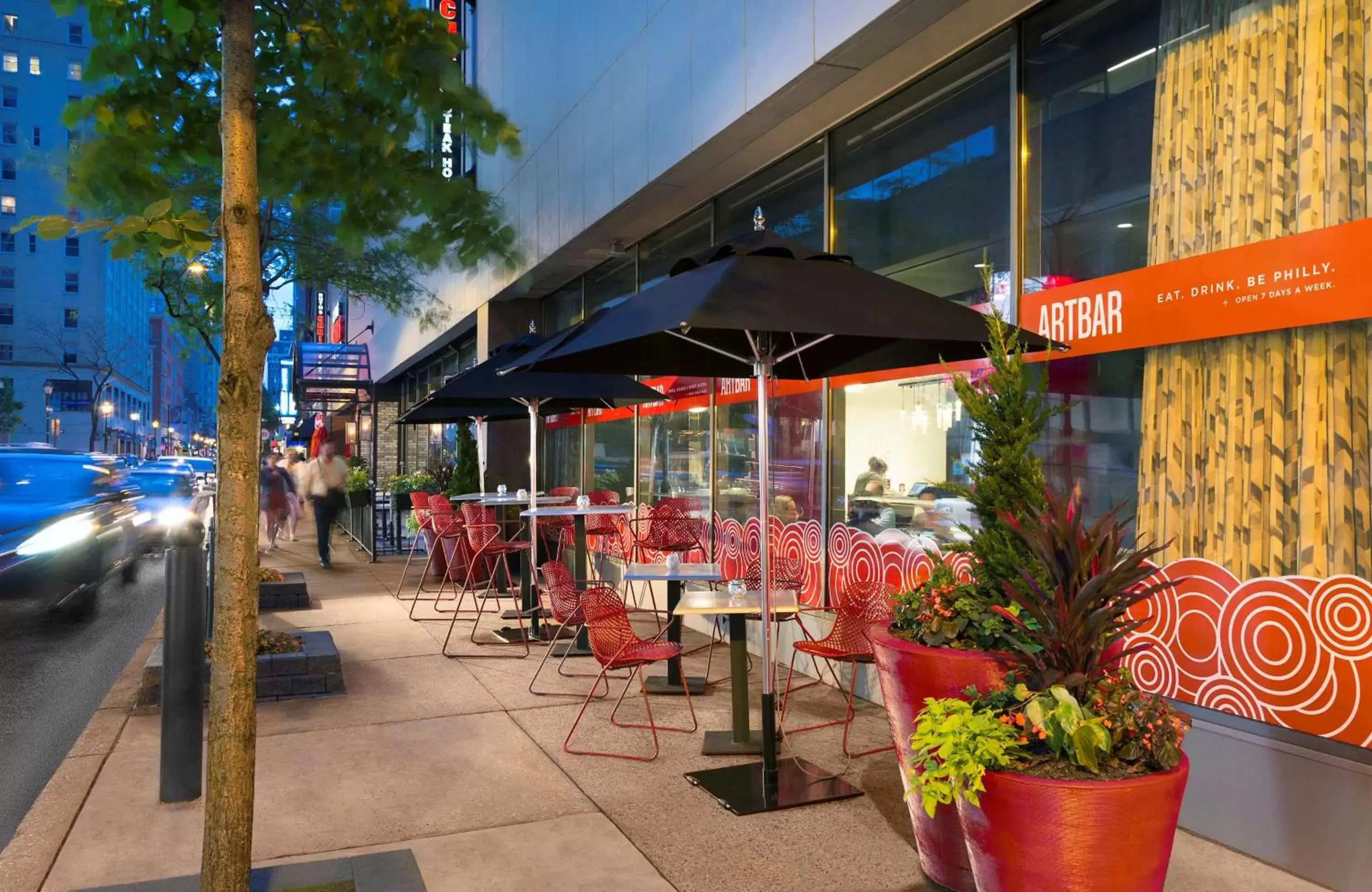 Lounge or bar, Restaurant/Places to Eat in Sonesta Philadelphia Rittenhouse Square