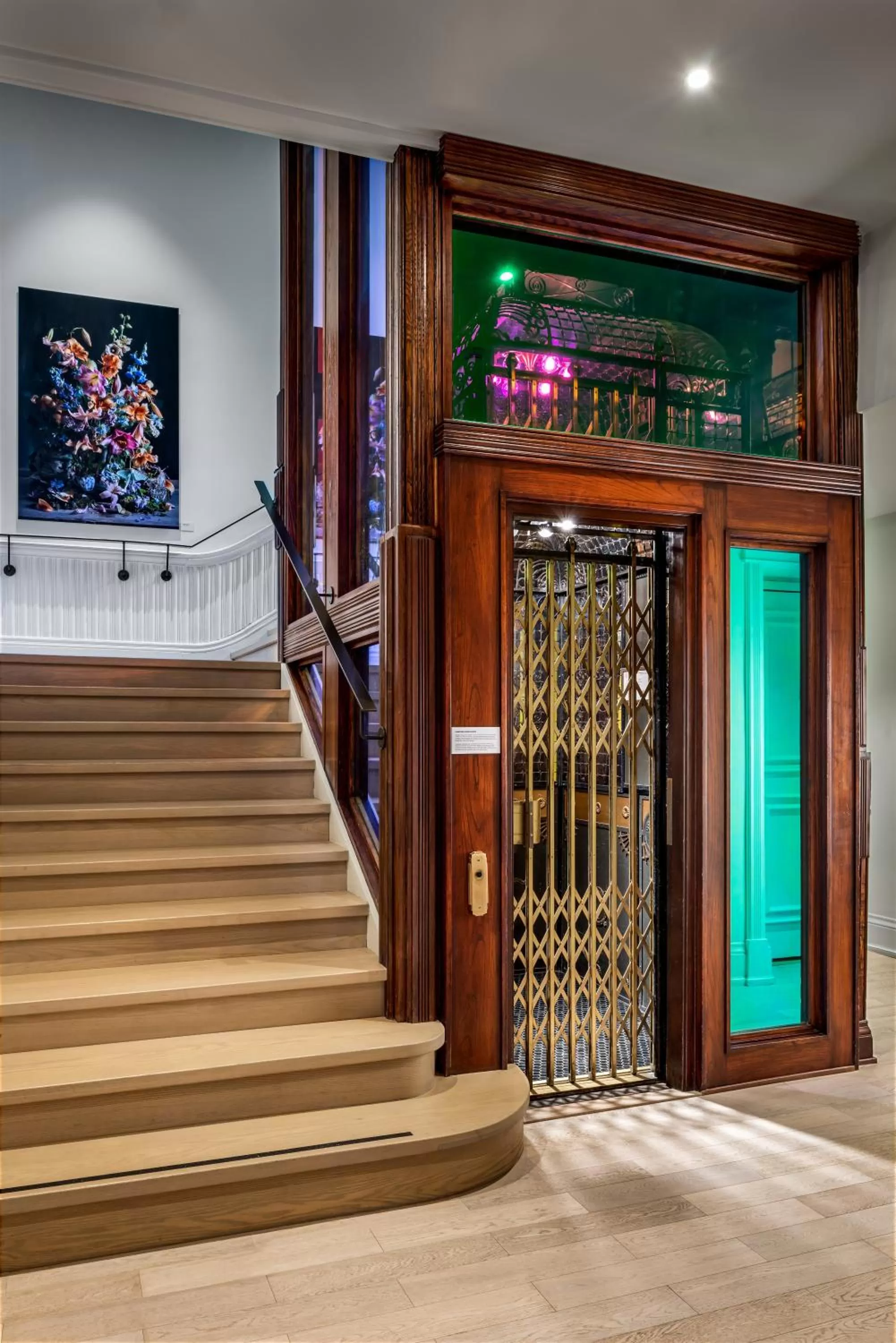elevator in Gladstone House