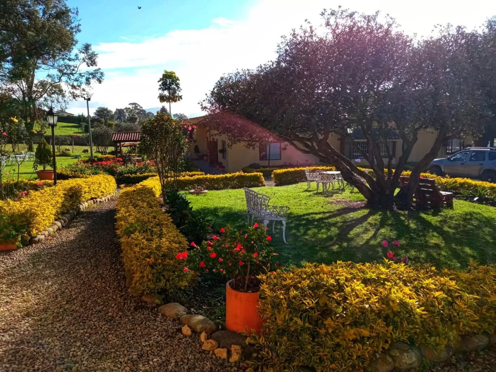 Garden in Hotel Campestre Franchesca