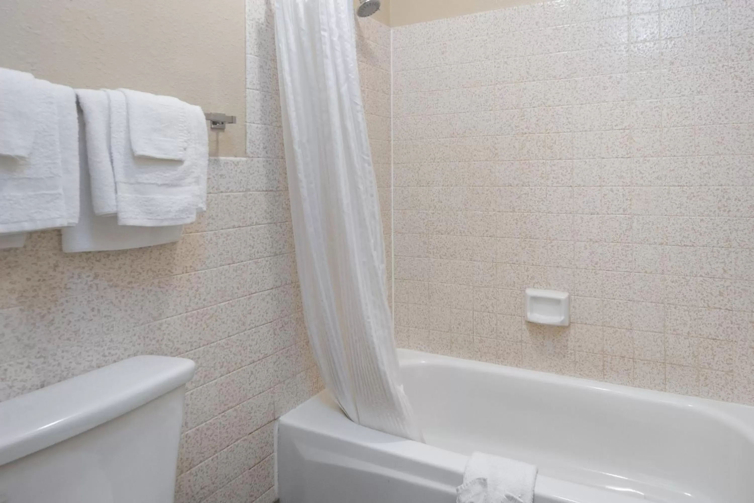 Bathroom in SureStay Hotel by Best Western Fairfield Napa Valley
