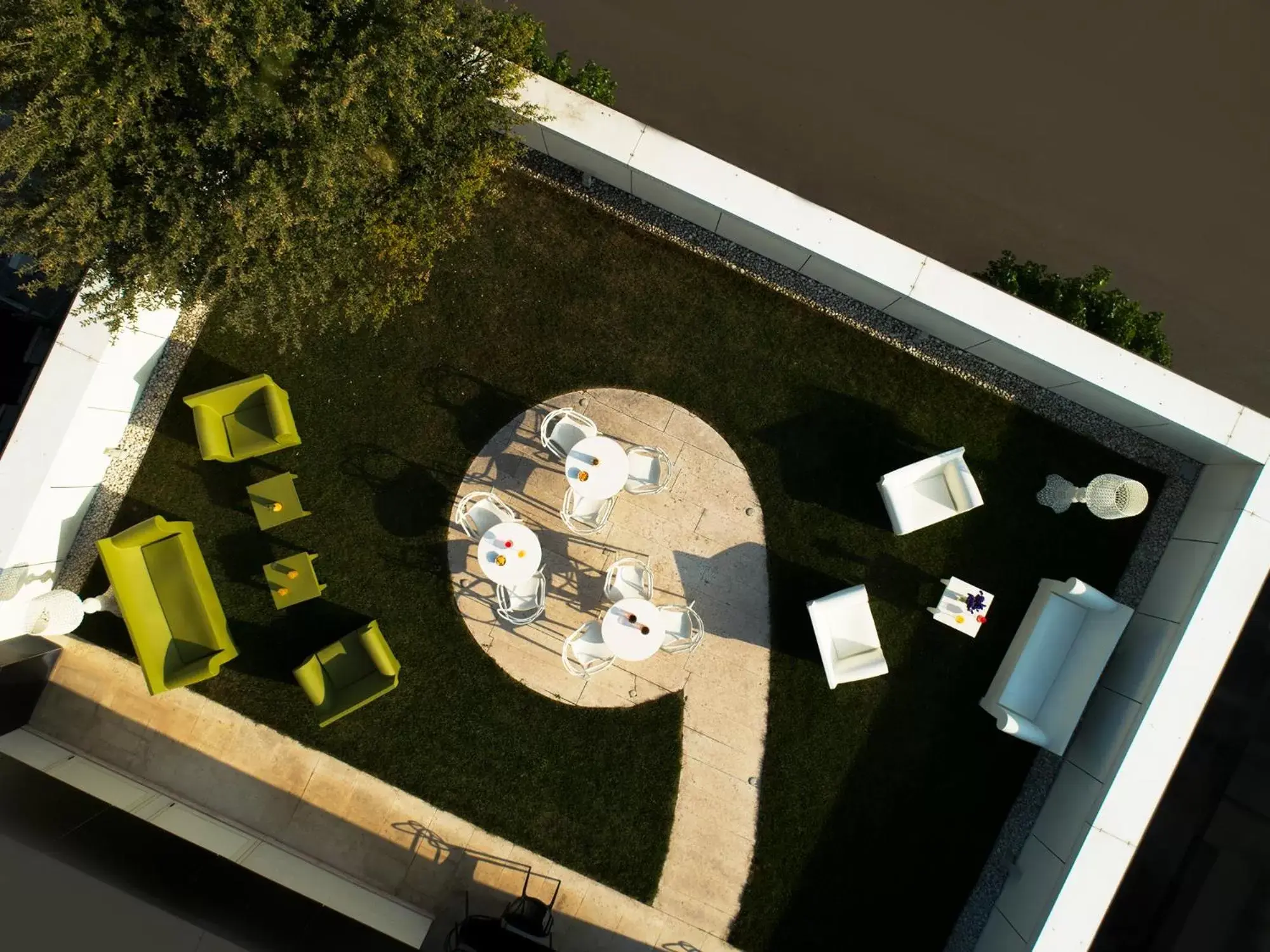 Bird's eye view, Bird's-eye View in Corte Ongaro Hotel