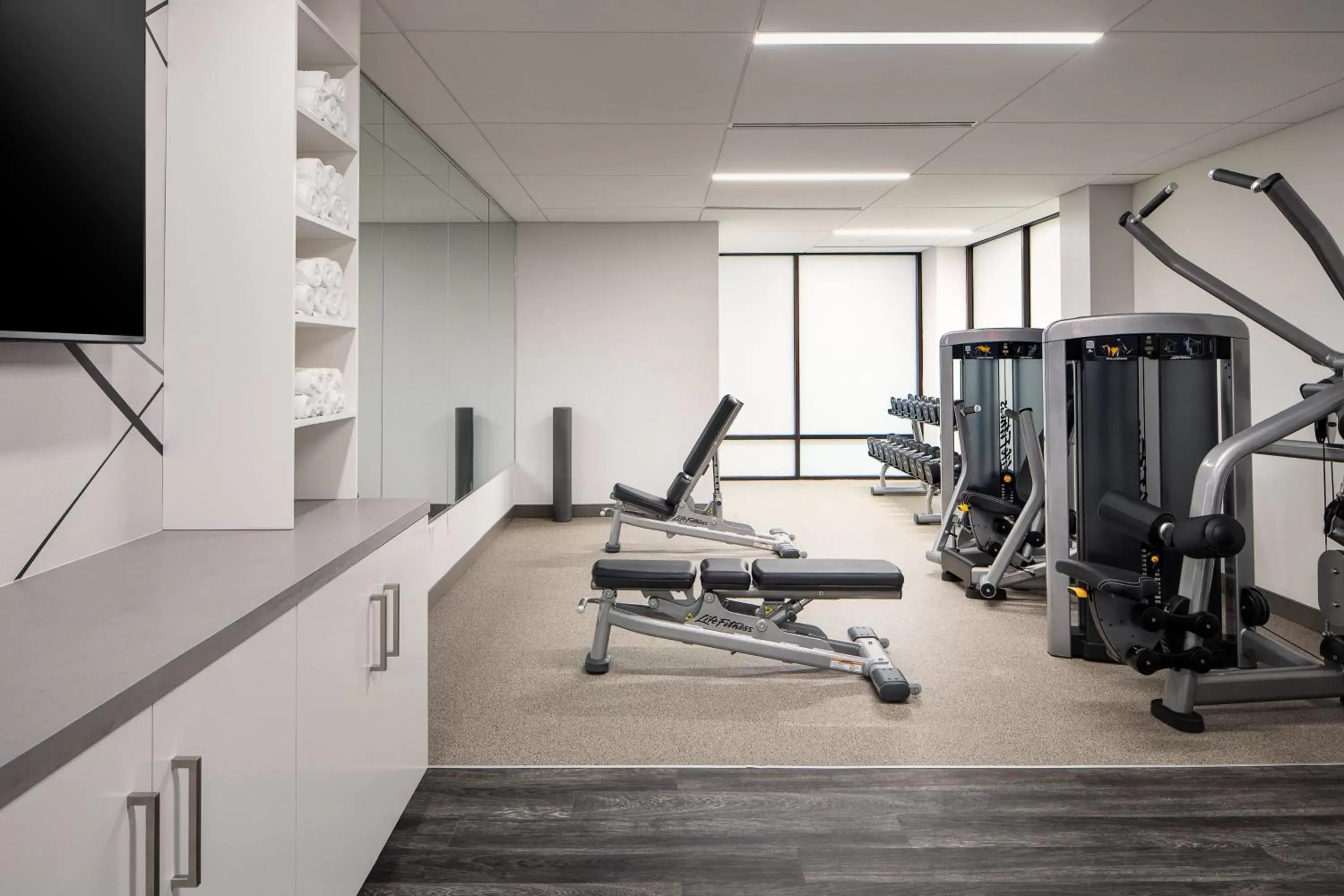 Fitness centre/facilities, Fitness Center/Facilities in Houston Marriott South at Hobby Airport