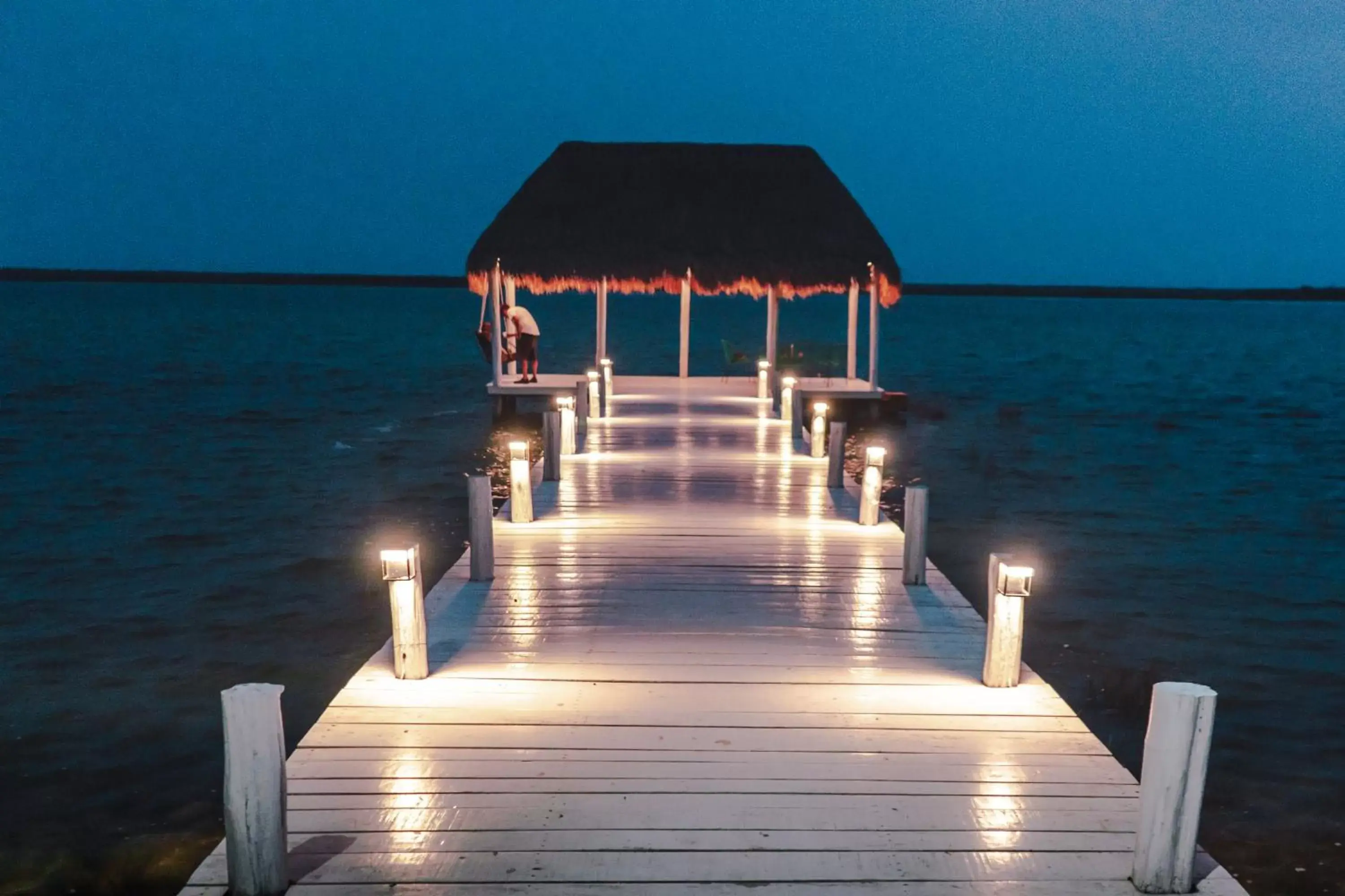 Natural landscape in Royal Palm Bacalar Cabañas & Lagoon Club