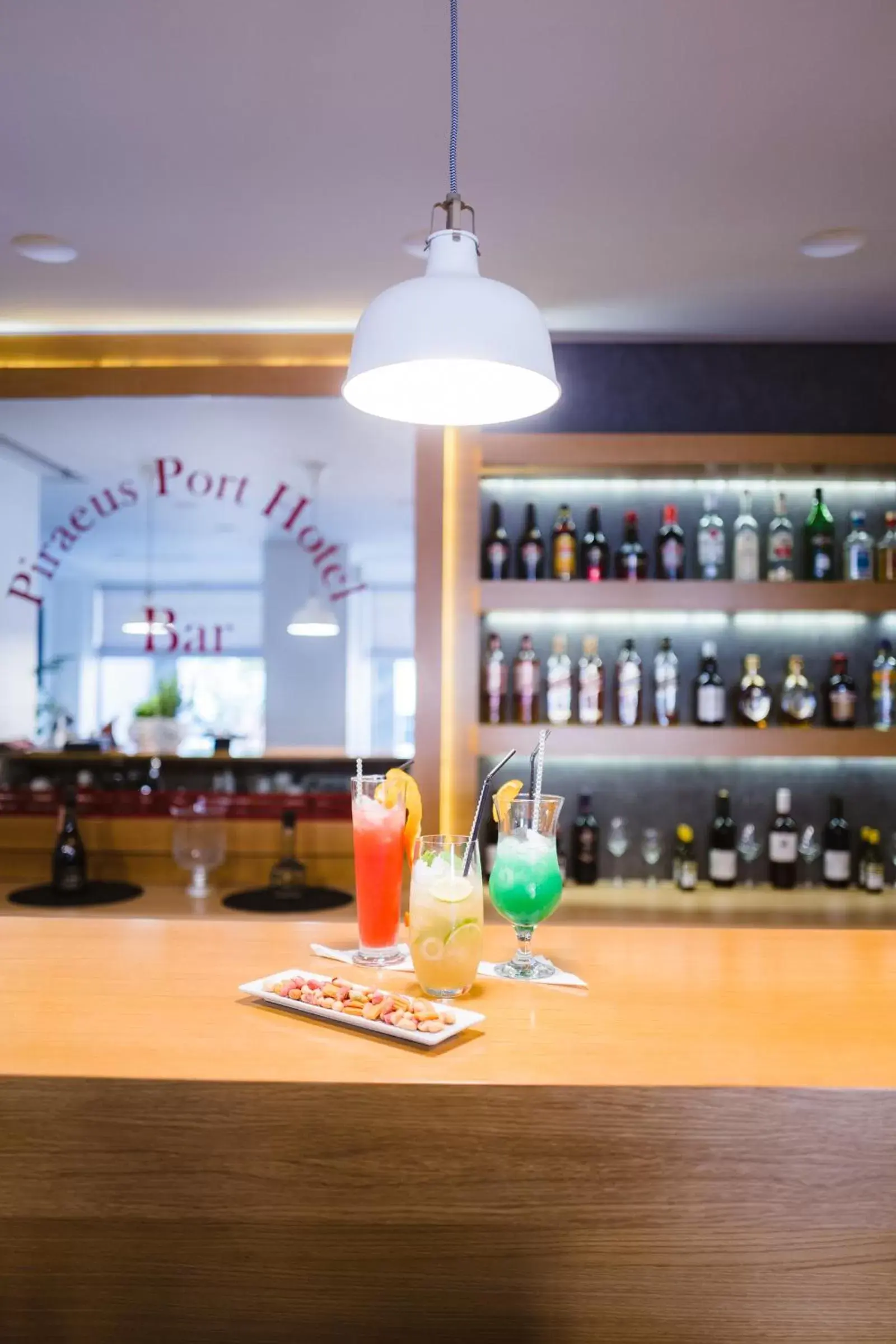 Lounge or bar in Piraeus Port Hotel