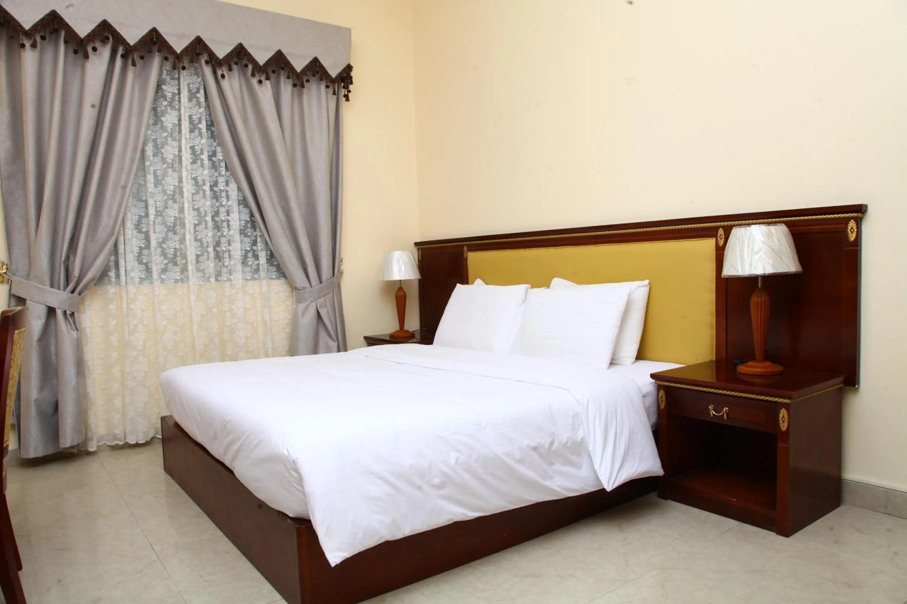 Bed in Dream Palace Hotel