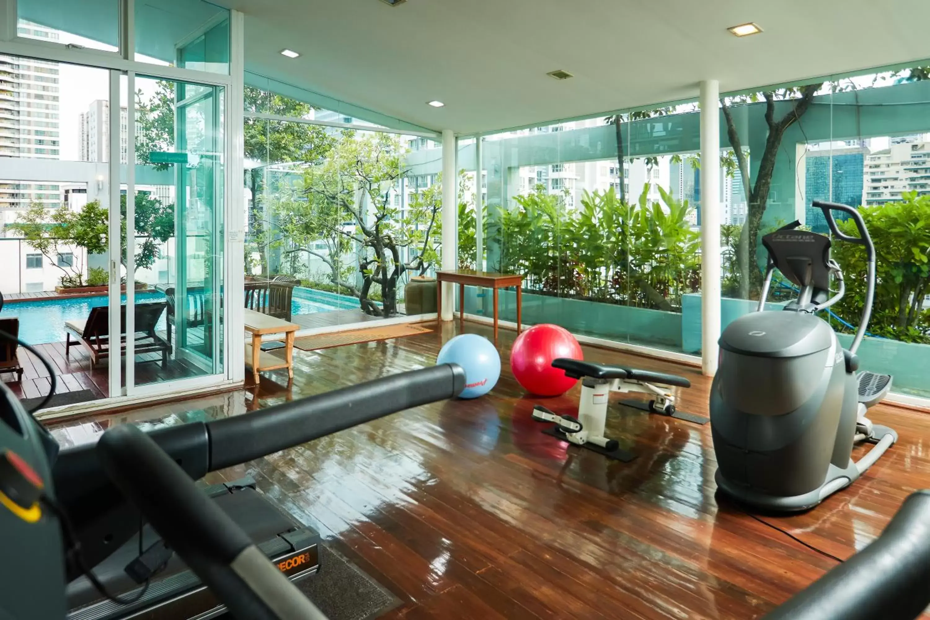 Fitness centre/facilities, Fitness Center/Facilities in Sabai Sathorn Service Apartment