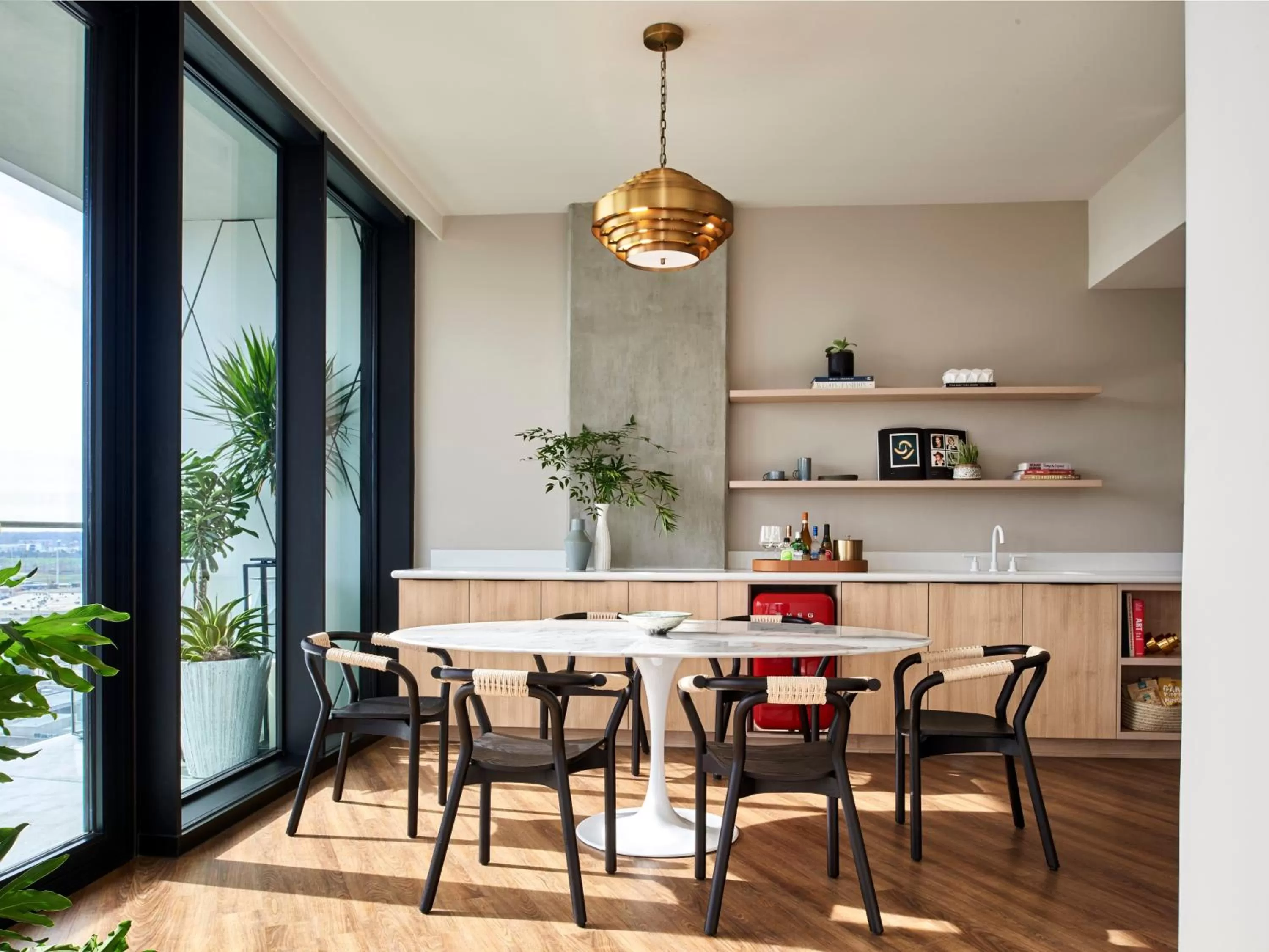 Dining area in Virgin Hotels Dallas