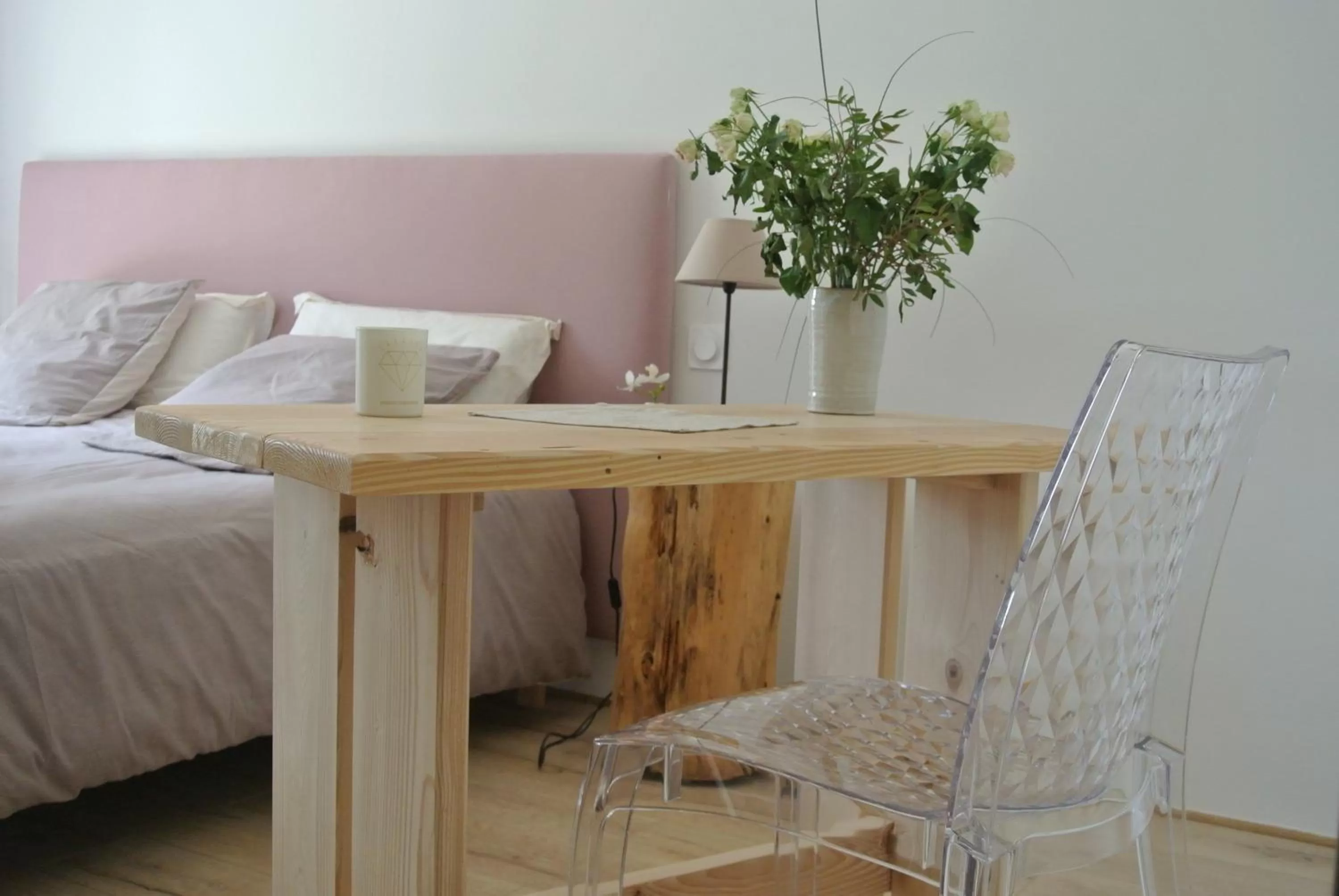 Bed in CARPE DIEM Résidence Hôtelière