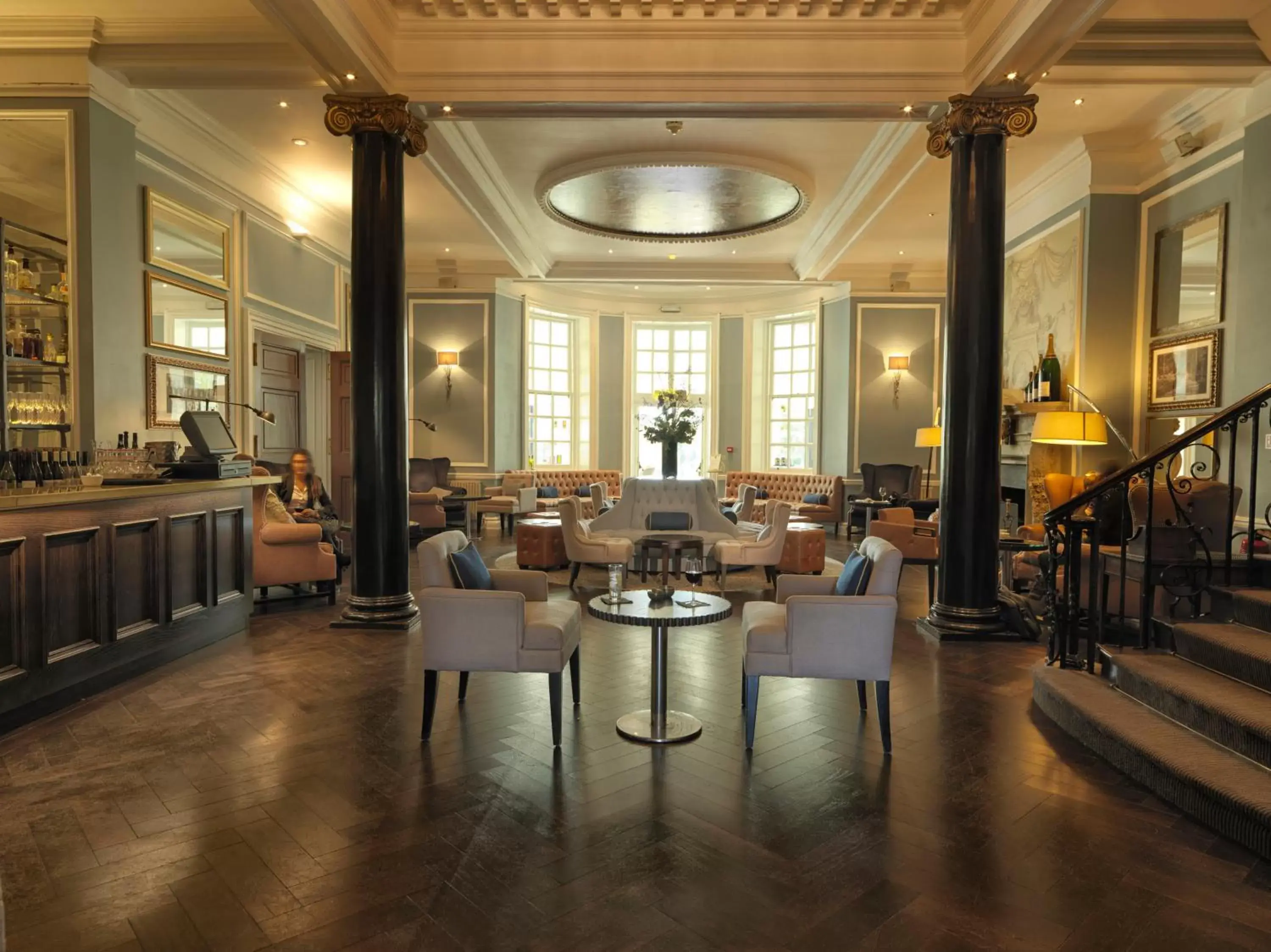 Lounge or bar, Restaurant/Places to Eat in Hotel du Vin Cannizaro House Wimbledon